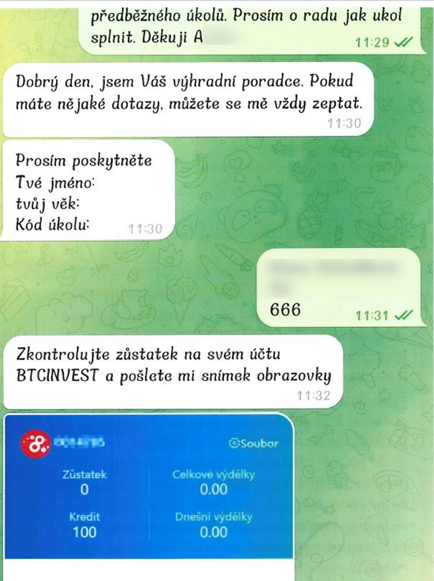 Internetový podvod (13) - Nový internetový podvod (5/14)