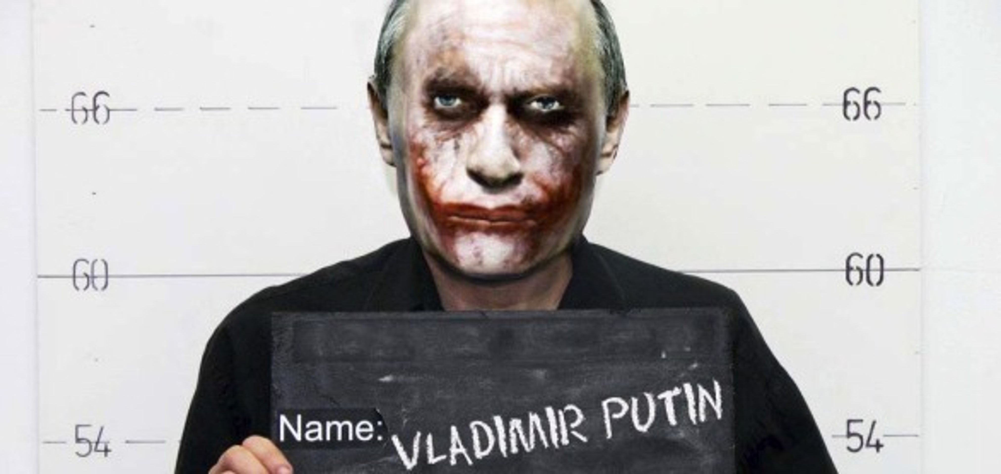 Putin jako Joker - GALERIE: Vtipy o Ukrajině (4/11)