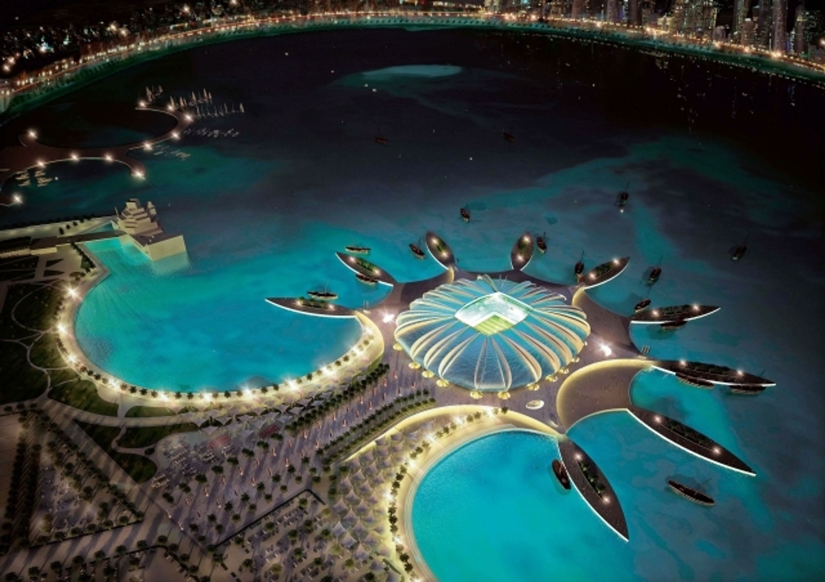 Stadiony MS 2022 v Kataru - 6 - GALERIE: Stadiony pro fotbalové MS 2022 v Kataru (6/11)