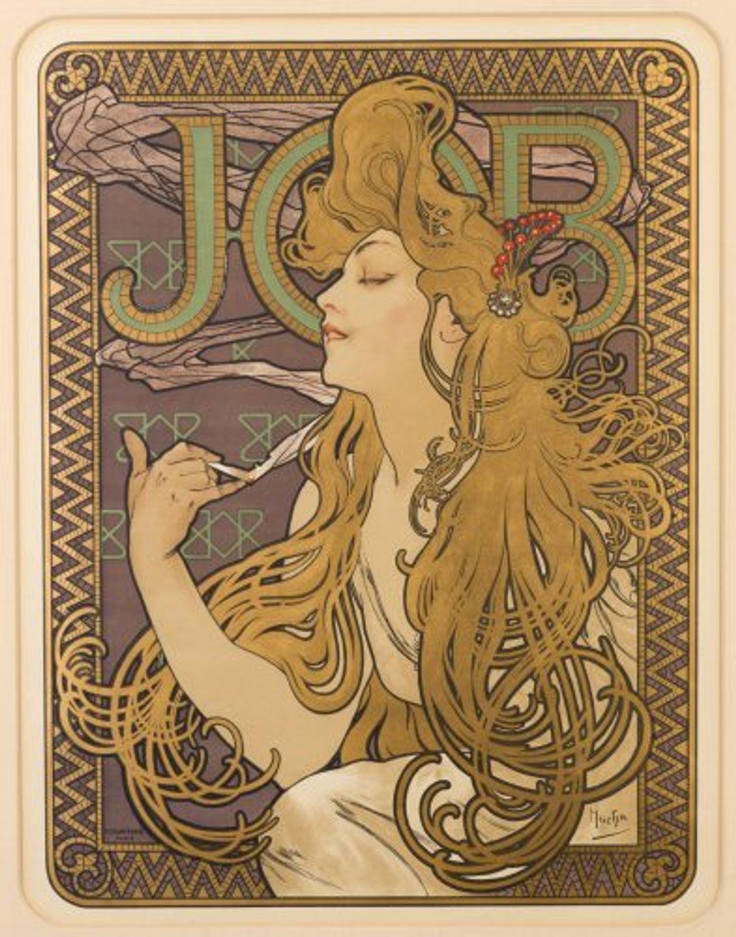 Alfons Mucha - plakáty - 4 - GALERIE: Výstava unikátní sbírky plakátů Alfonse Muchy (1/7)