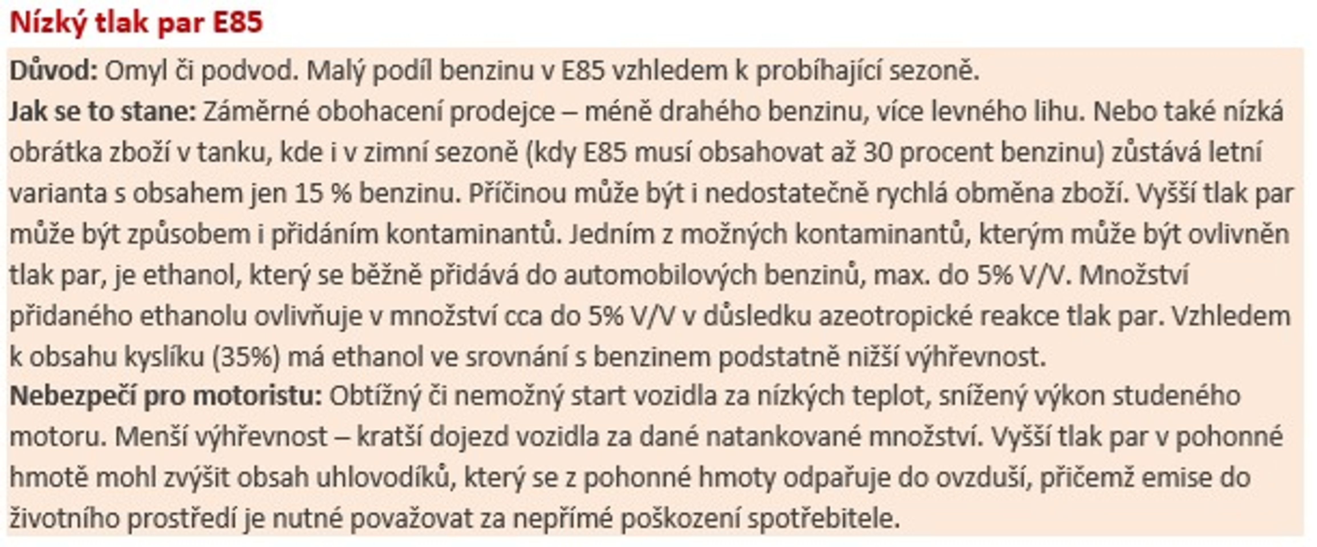 Popis zjištěných závad v palivu - 4 - GALERIE: Popis zjištěných závad v palivu (4/8)