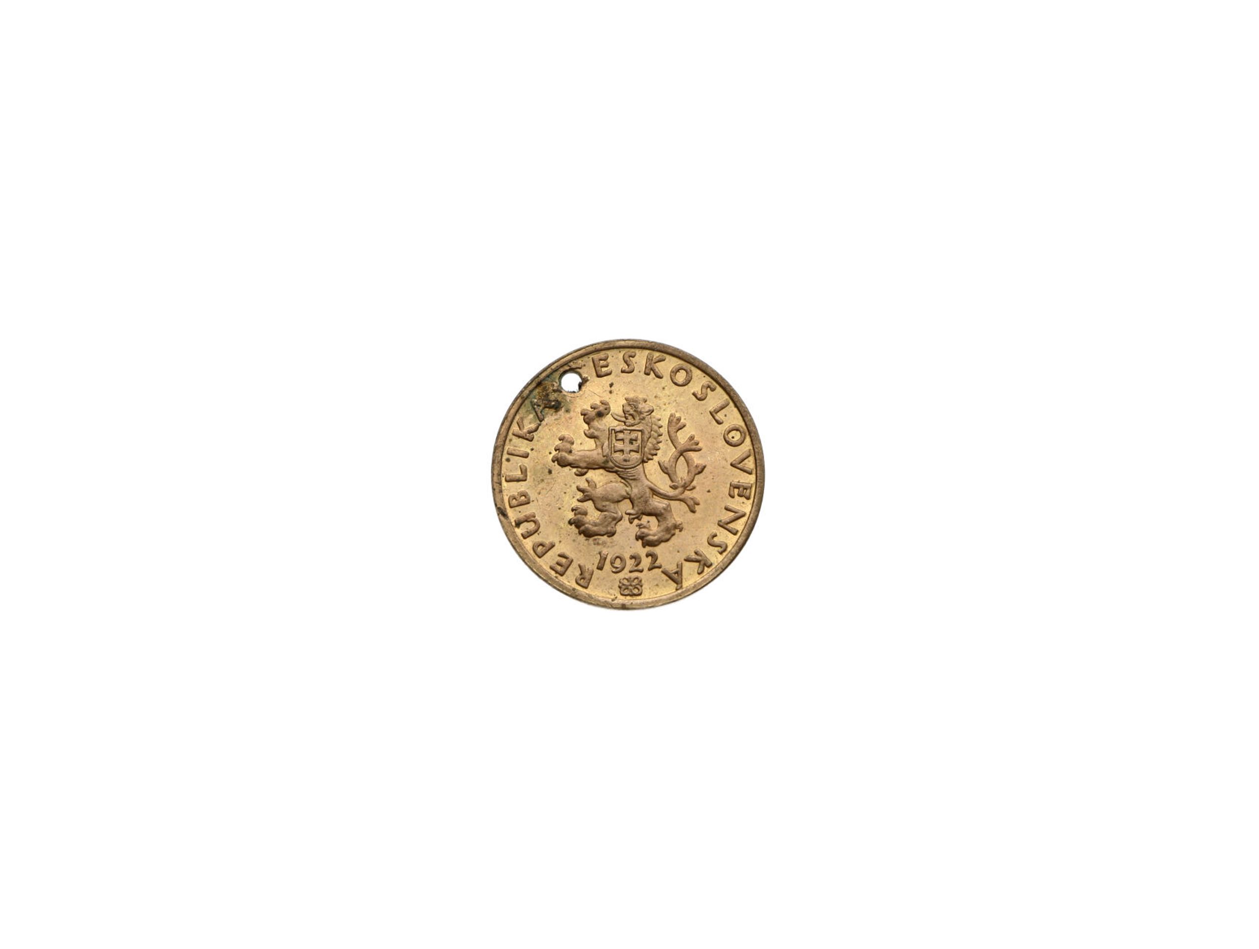 Dvacetihaléř 1922 zadní strana - Položky do aukce (12/32)