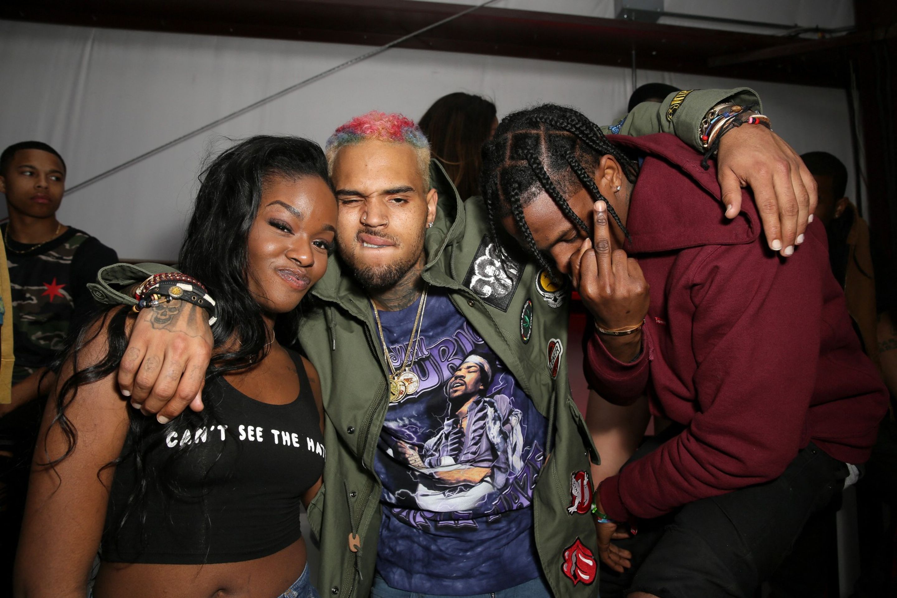 Azealia Banks a Chris Brown, 10. 4. 2015 Bermuda Dunes - Azealia Banks (1/4)