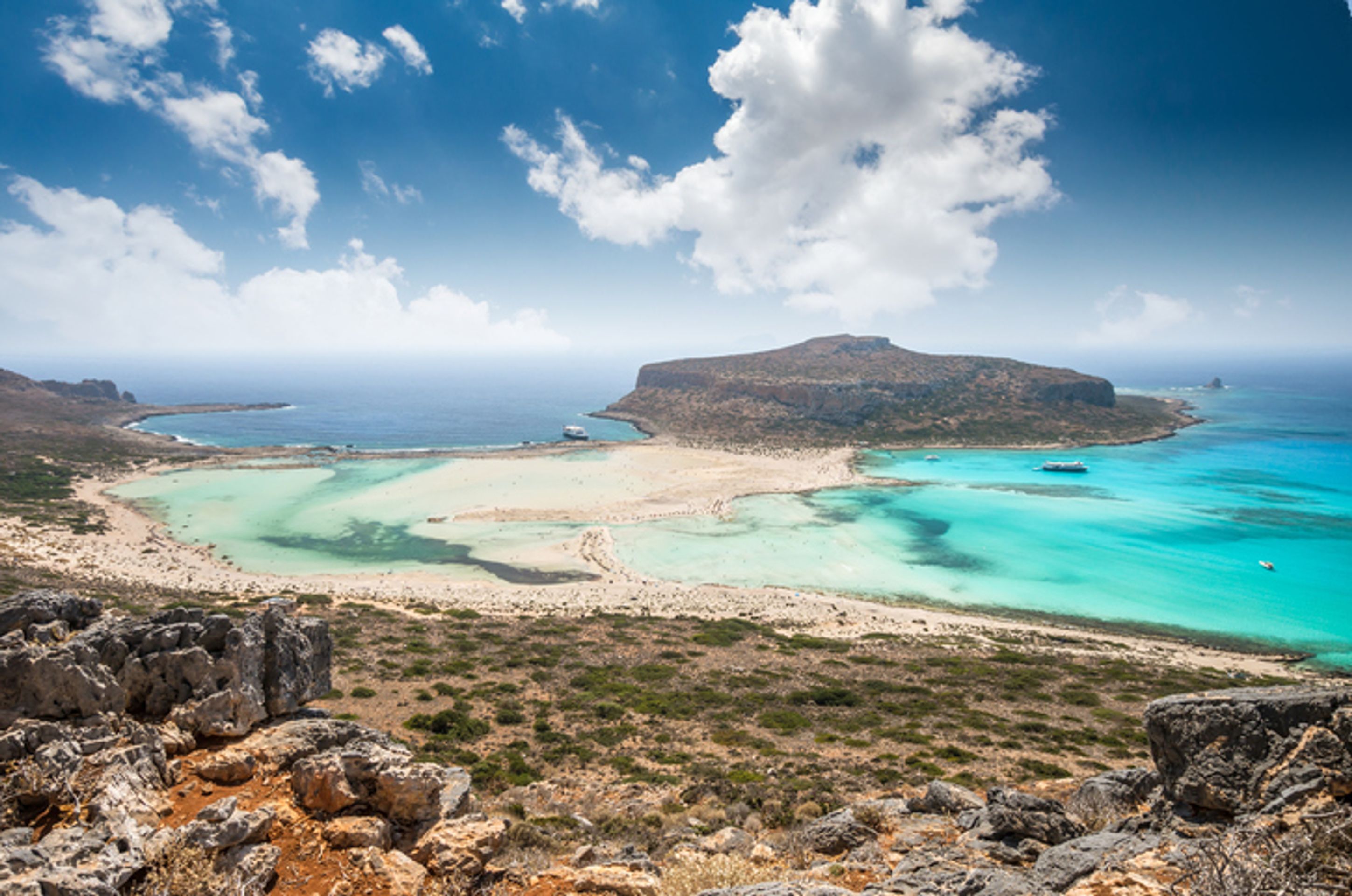 10 nejlepších pláží v Evropě - Balos Beach and Lagoon, Kissamos, Kréta, Řecko - GALERIE: 10 nejlepších pláží v Evropě (1/10)