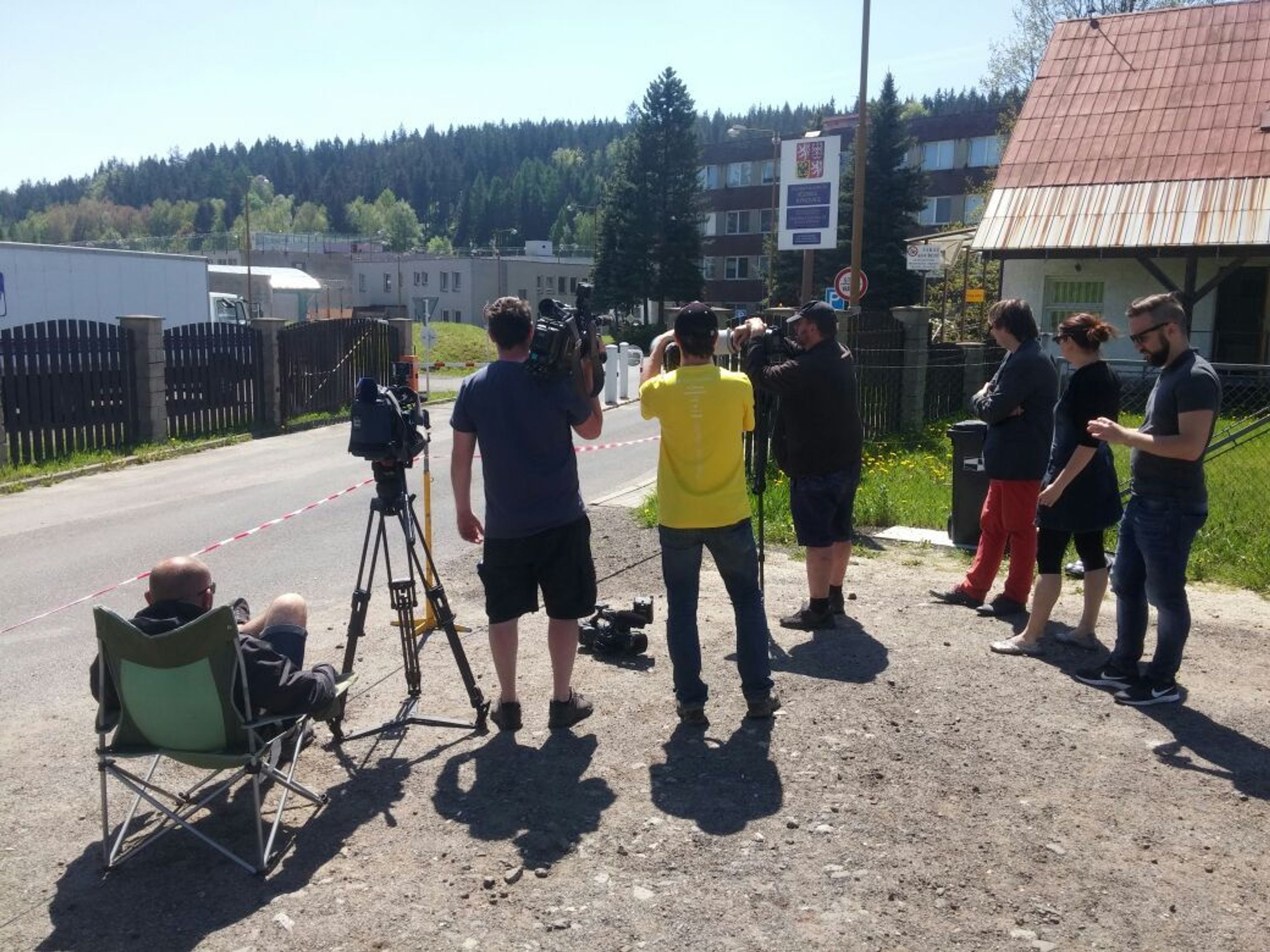 Očekávané propuštění Jiřího Kajínka - 2 - GALERIE: Očekávané propuštění Jiřího Kajínka (2/4)