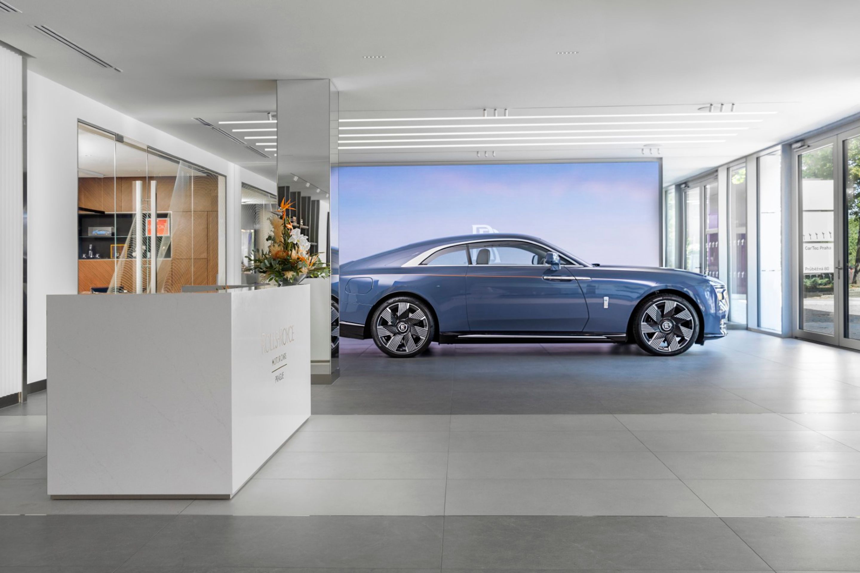 Showroom Rolls-Royce v Praze - Nový showroom Rolls-Royce v Praze (1/10)
