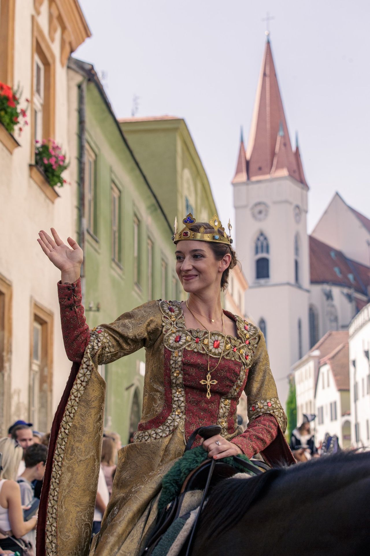 Marta Dancingerová, 9. 9. 2023 Znojemské historické vinobraní - Marta Dancingerová (5/6)
