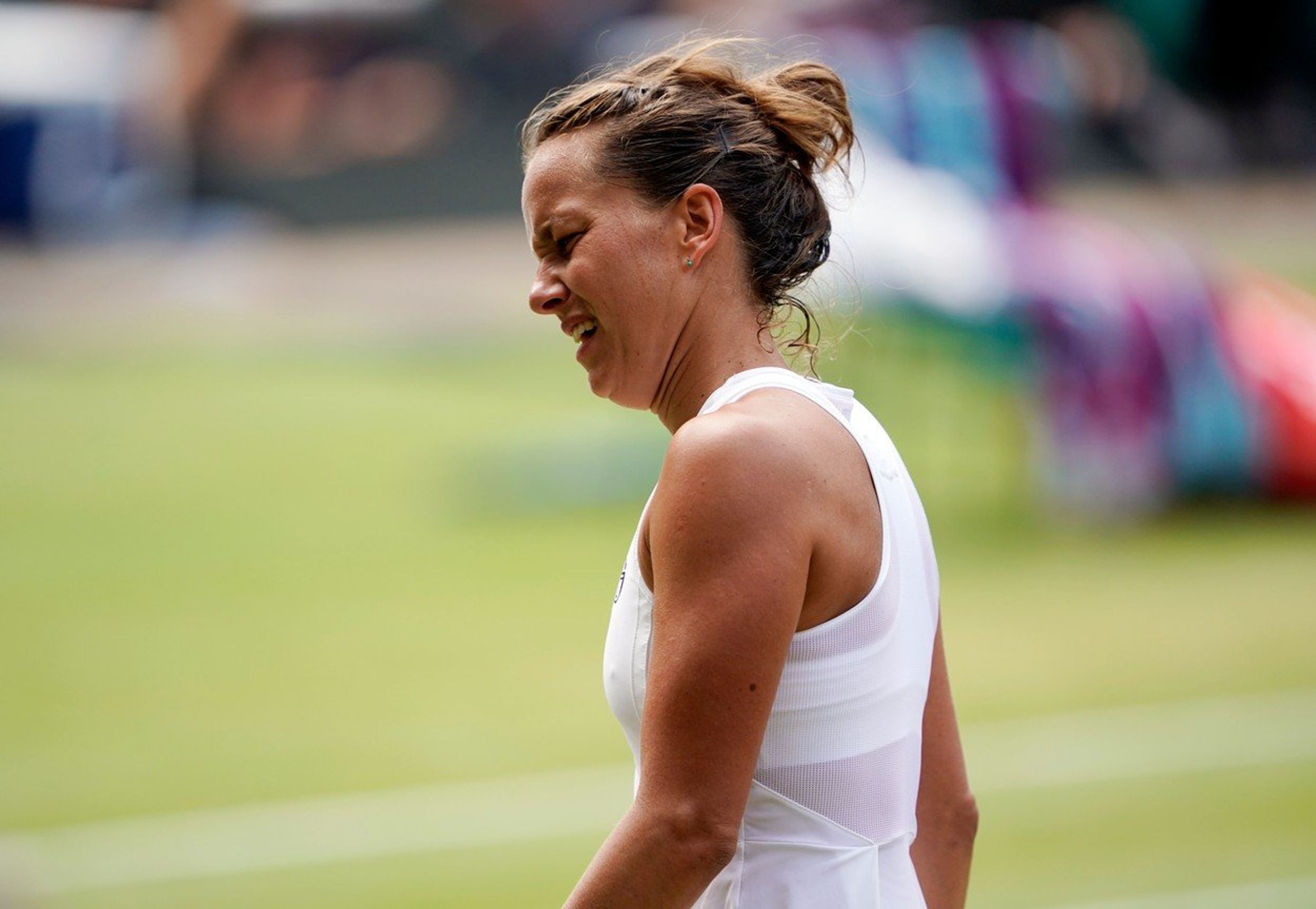 Barbora Strýcová - GALERIE: Barbora Strýcová podlehla v semifinále Wimbledonu Sereně Williamsové (2/4)