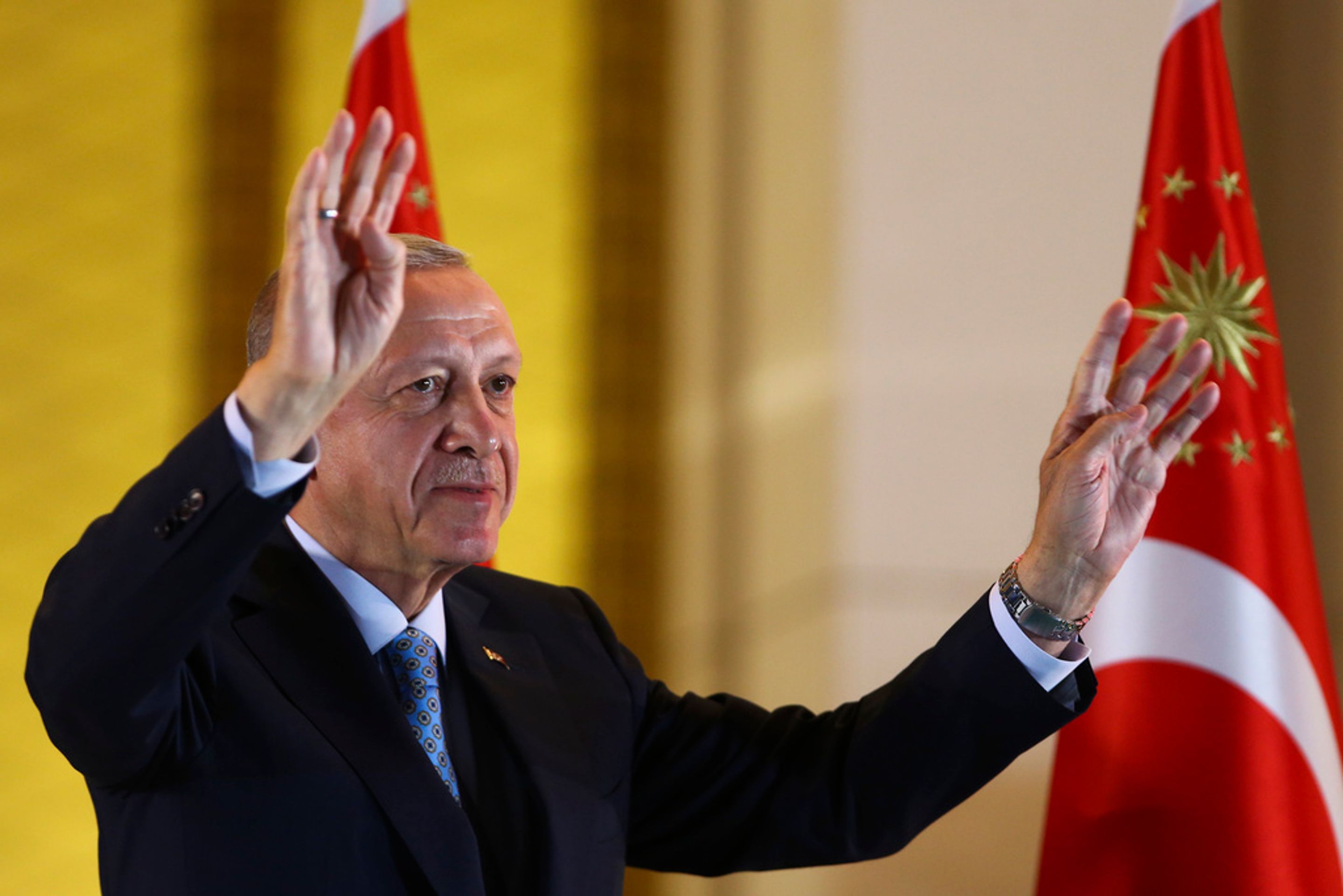 Prezident Recep Tayyip Erdogan - Volby v Turecku (4/9)