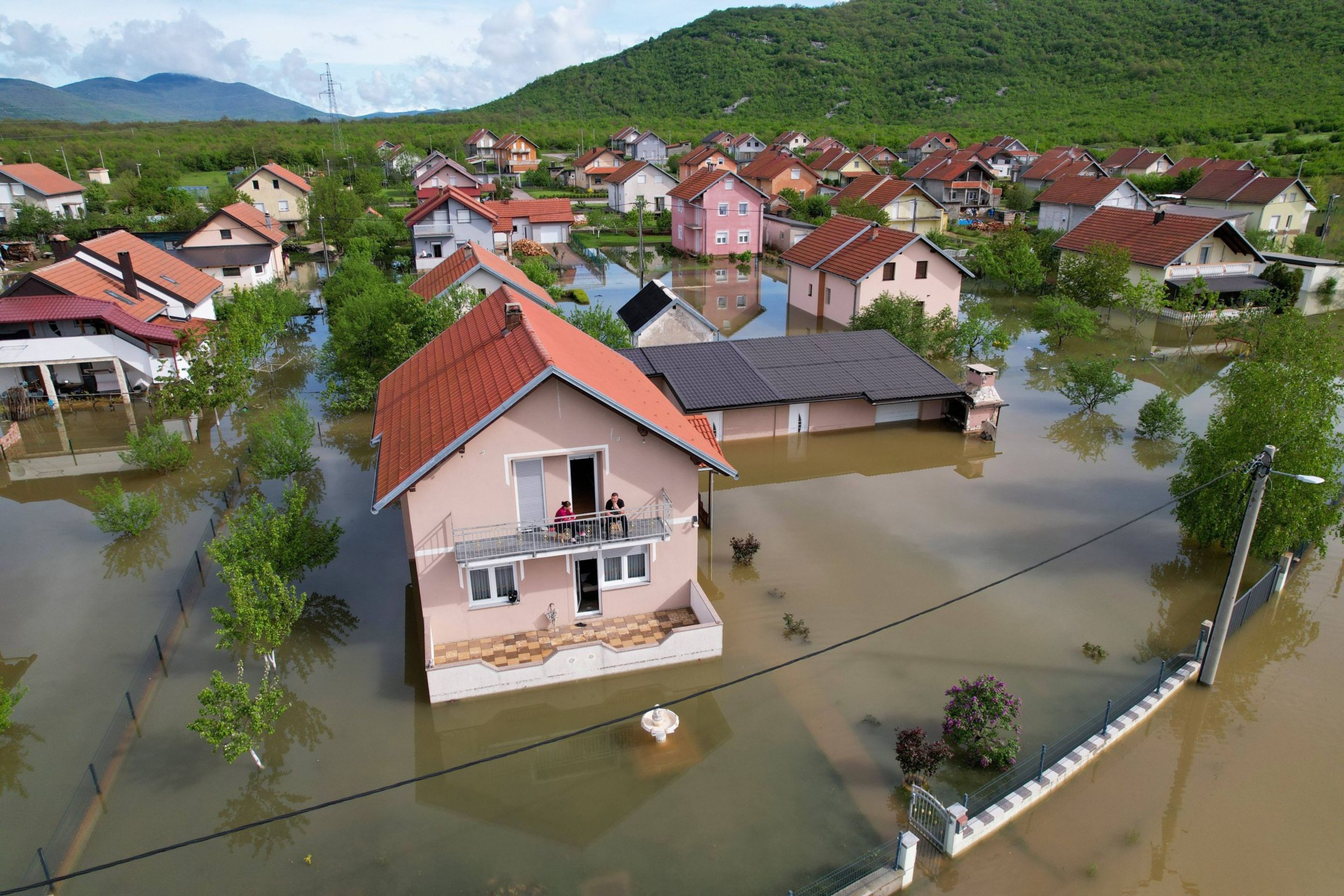 Chorvatsko povodeň Gračac (2) - Chorvatsko - povodně (3/13)