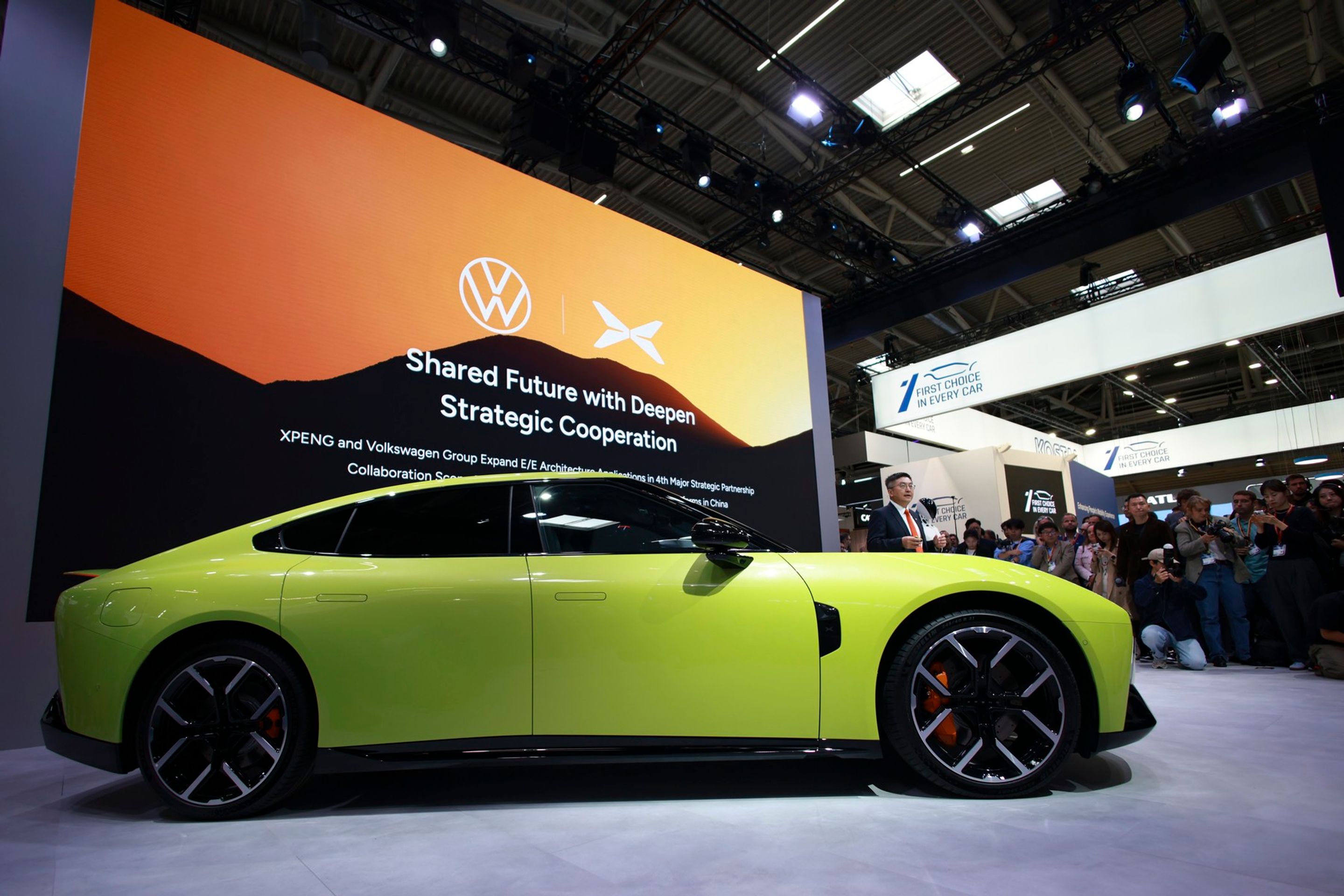 Čínský Xpeng na IAA Mobility v Mnichově - Autosalon v Mnichově ukazuje budoucnost automobilového průmyslu (21/37)