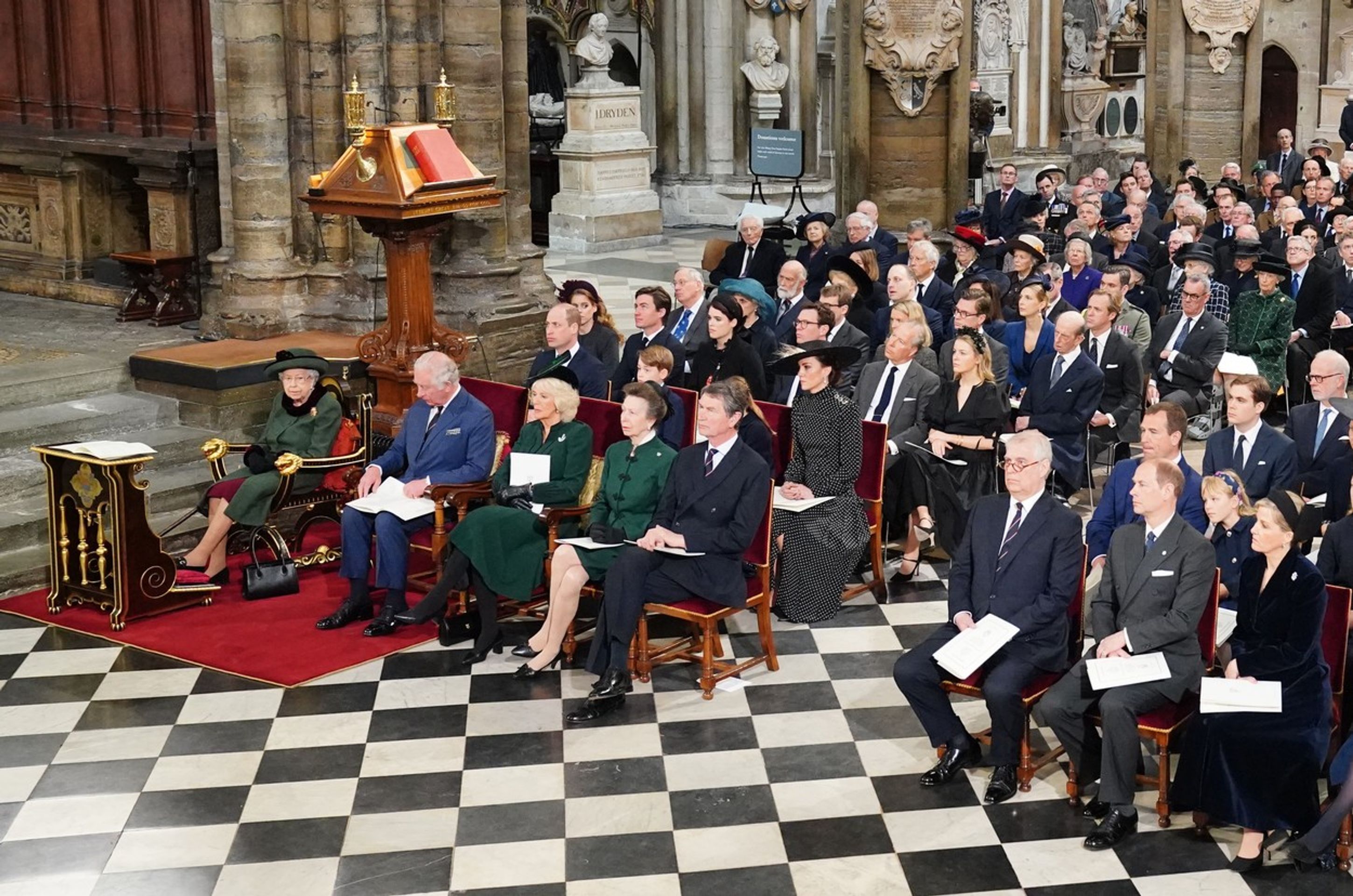 Vzpomínkový obřad prince Philipa ve Westminsterském opatství 2 - Vzpomínkový obřad prince Philipa ve Westminsterském opatství (6/6)
