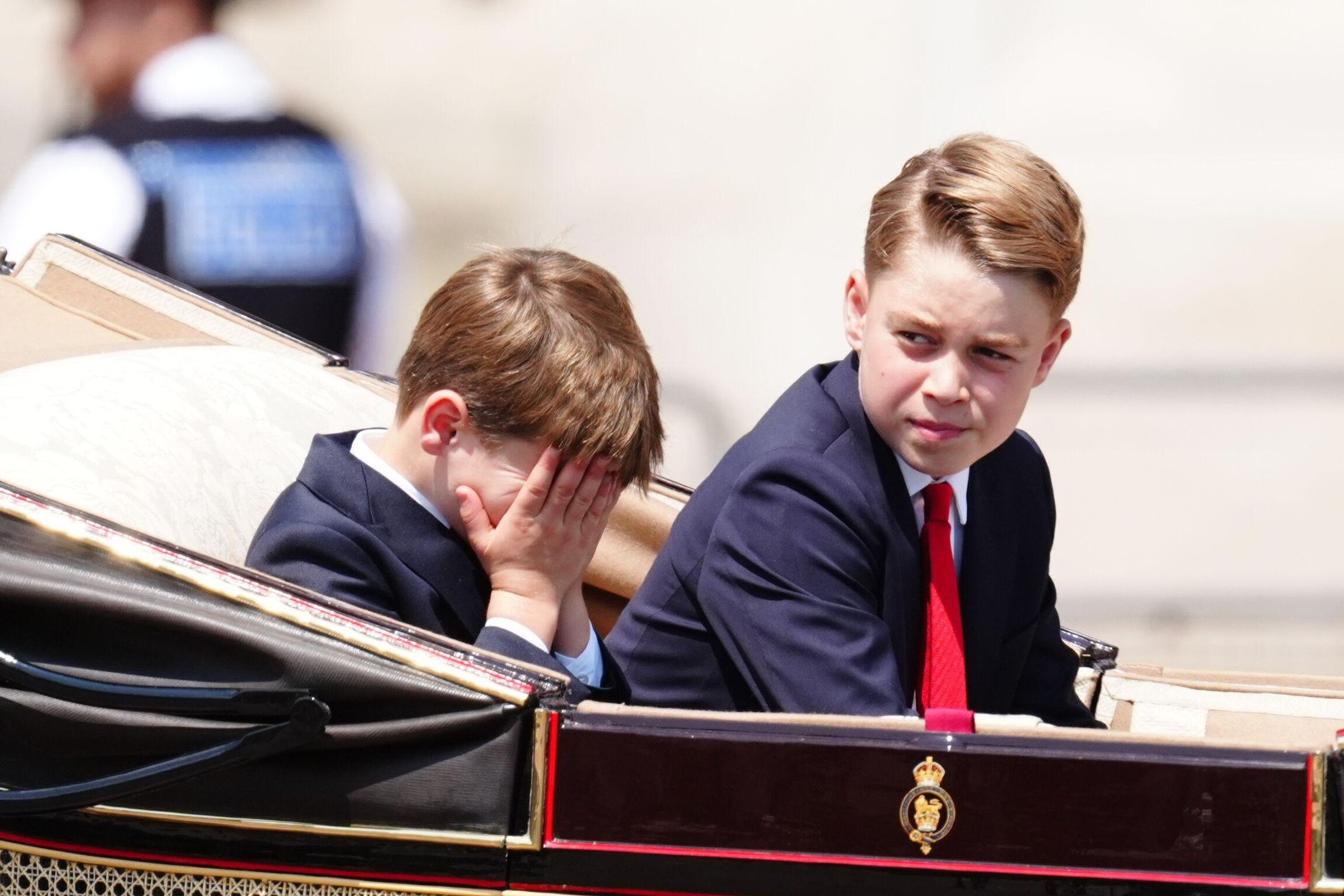 George a Louis na oslavě Karla III. (14. 6. 2025) - Královská přehlídka Trooping the Colour (14. 6. 2025) (3/14)