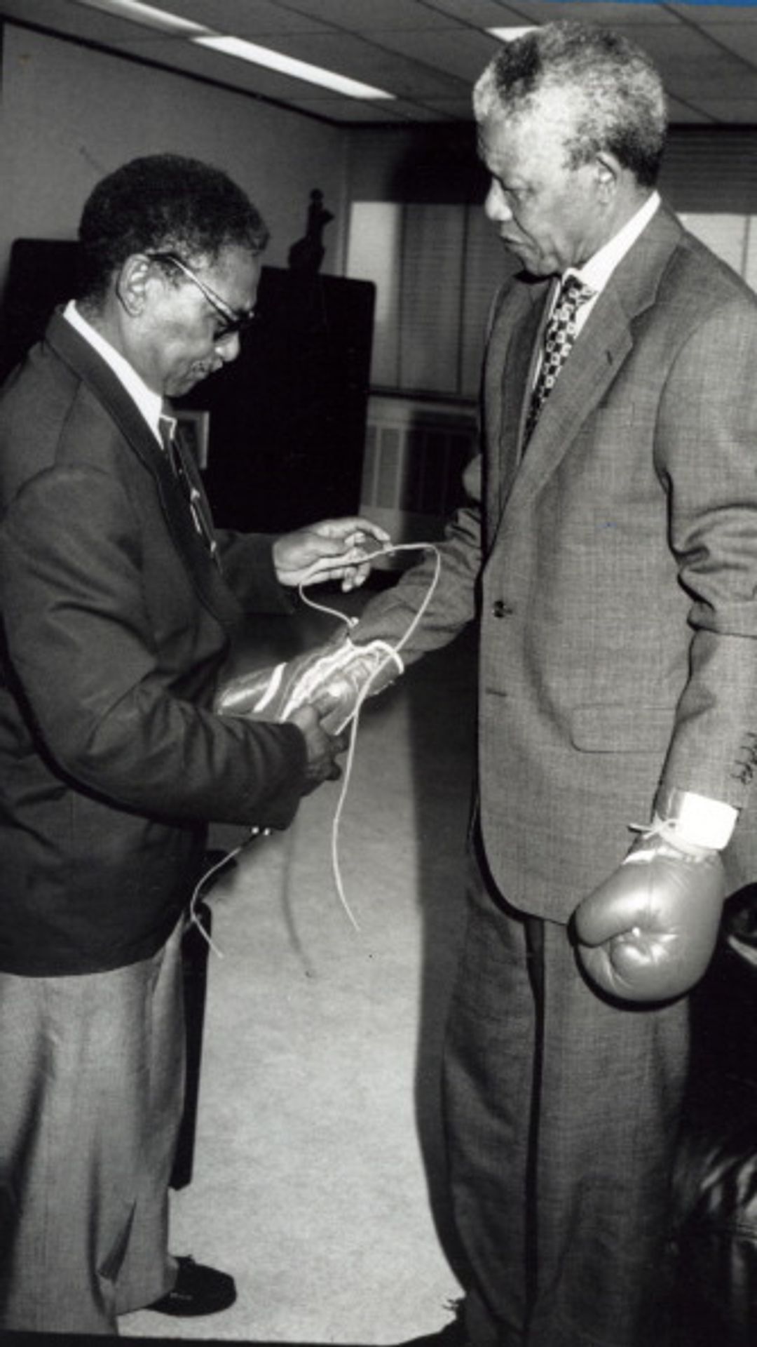 Nelson Mandela - boxer - 6 - GALERIE: Nelson Mandela - boxer (6/6)