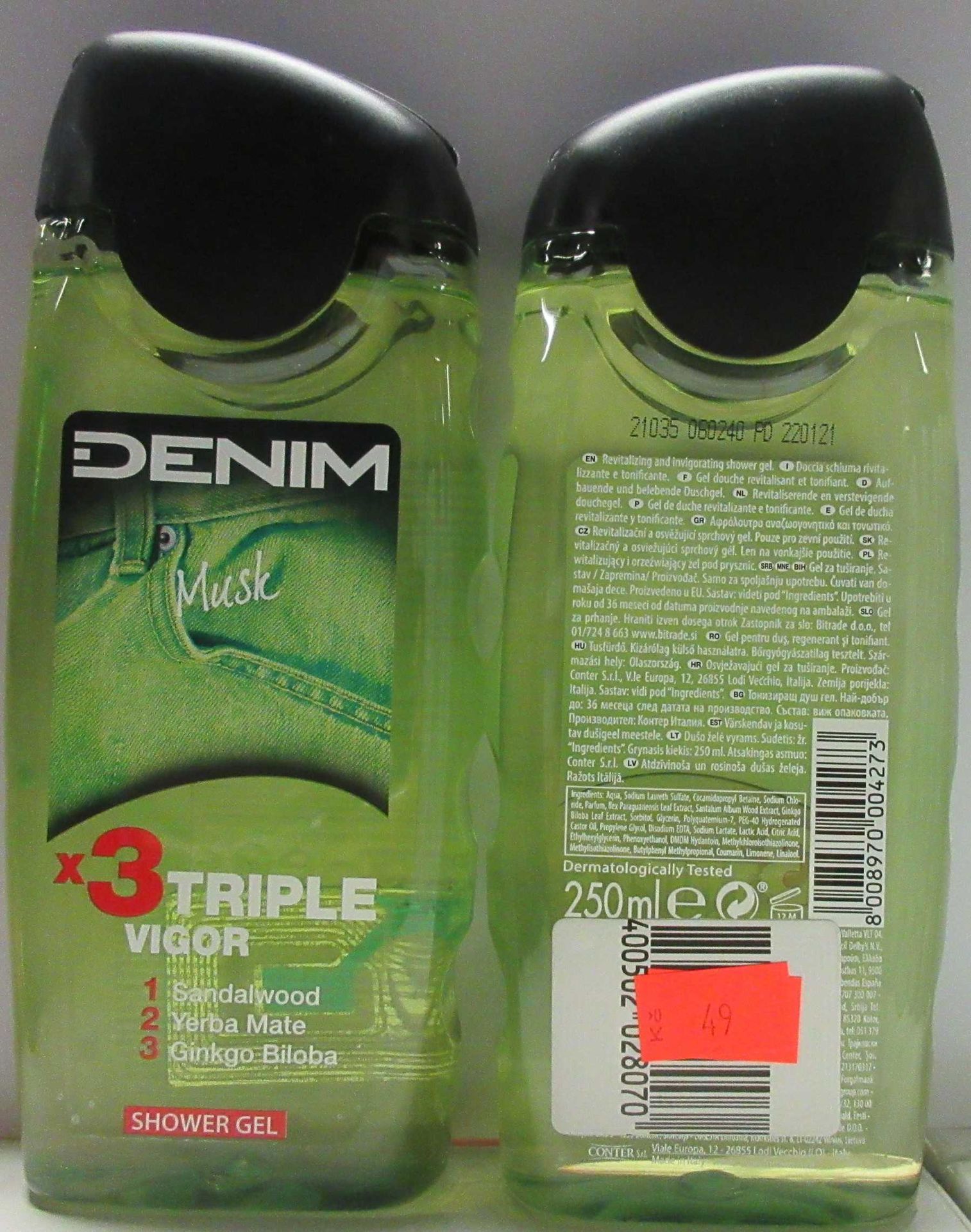 Sprchový gel Denim Musk - Zdraví nebezpečná kosmetika (8/21)