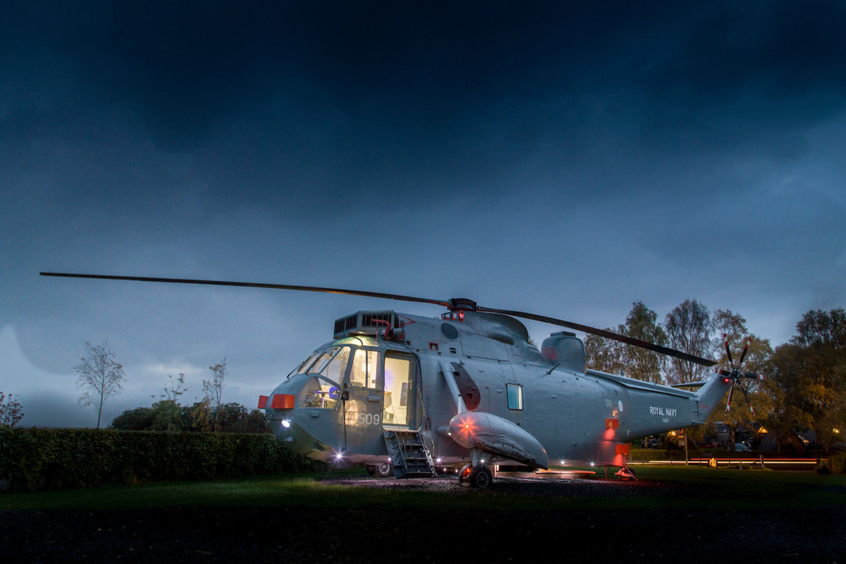 Ubytujte se v přestavěné helikoptéře - 7 - GALERIE: Ubytujte se v přestavěné helikoptéře (7/10)
