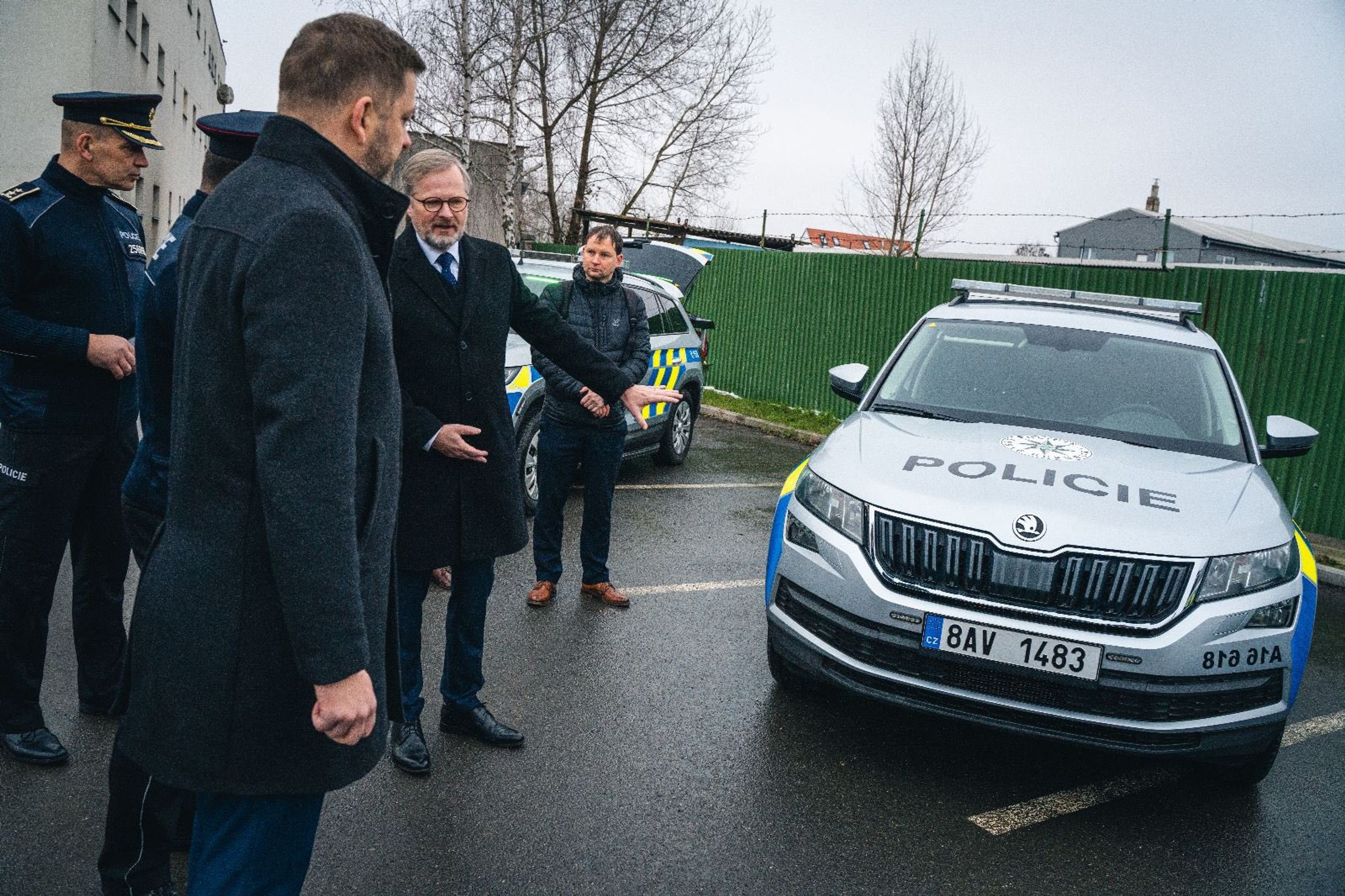 Petr Fiala - Návštěva Národního operačního centra Policie ČR (5/7)