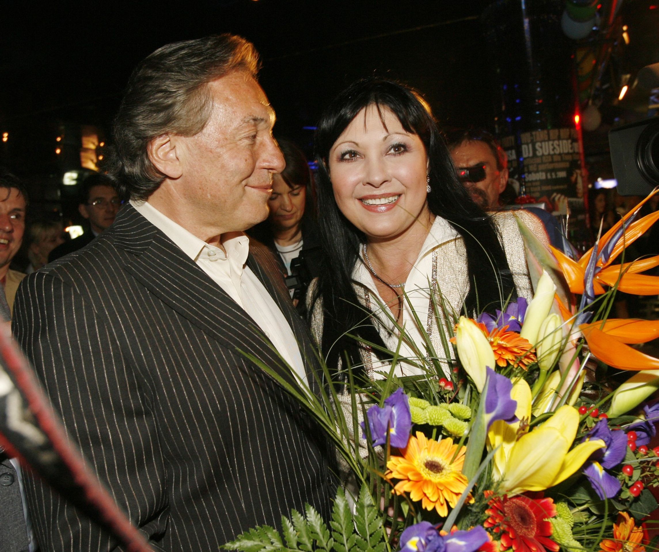 Dagmar Patrasová a Karel Gott, 27. 4. 2006 Oslava 50. narozenin Dády - Dagmar Patrasová (9/19)