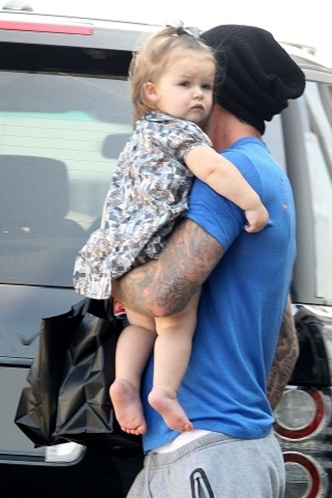 Beckham a děti - 5 - GALERIE: David Beckham a děti (1/15)