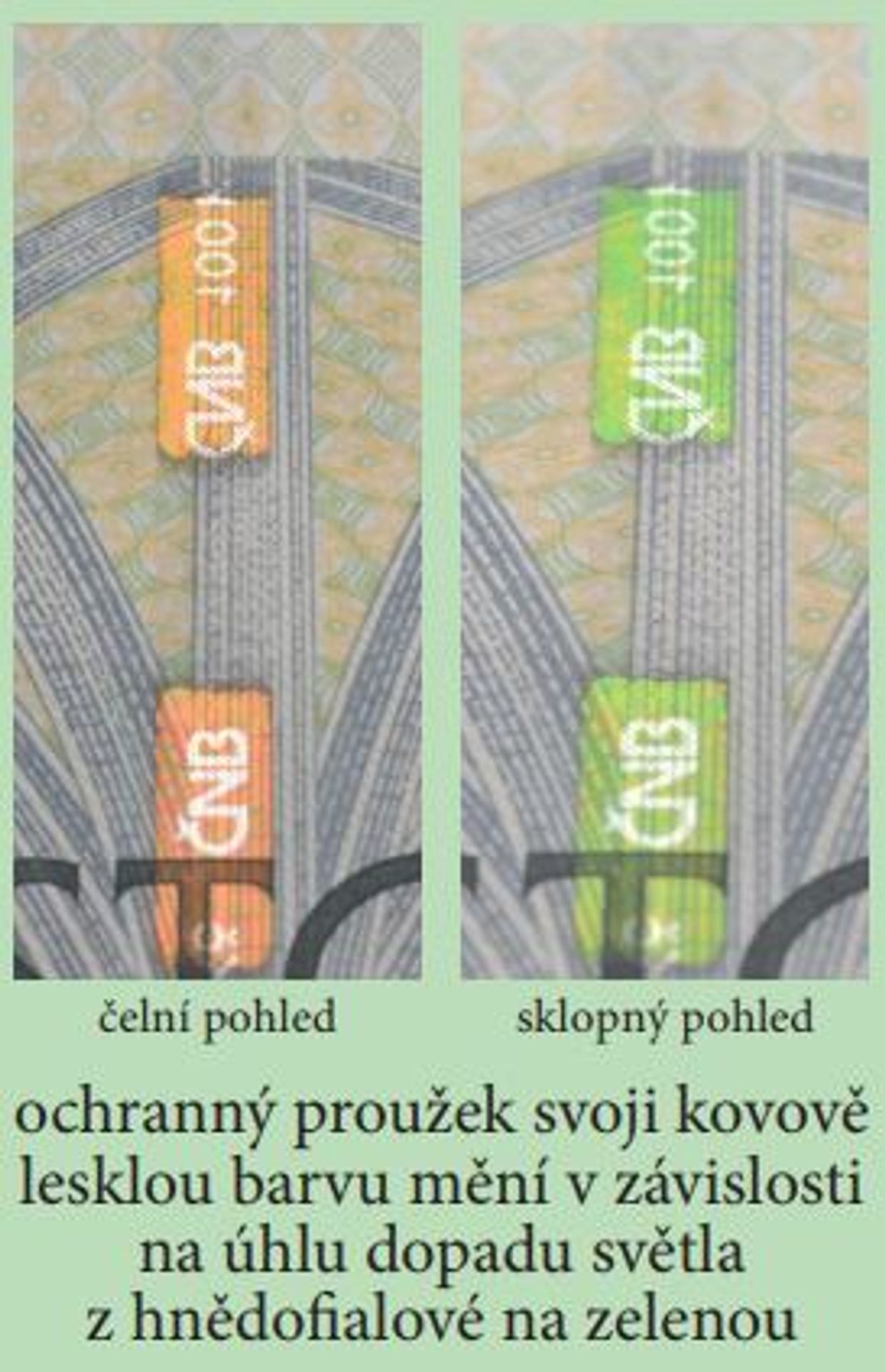 Nové bezpečnostní prvky na českých bankovkách - 7 - GALERIE: Ochranné prvky na českých bankovkách (1/12)