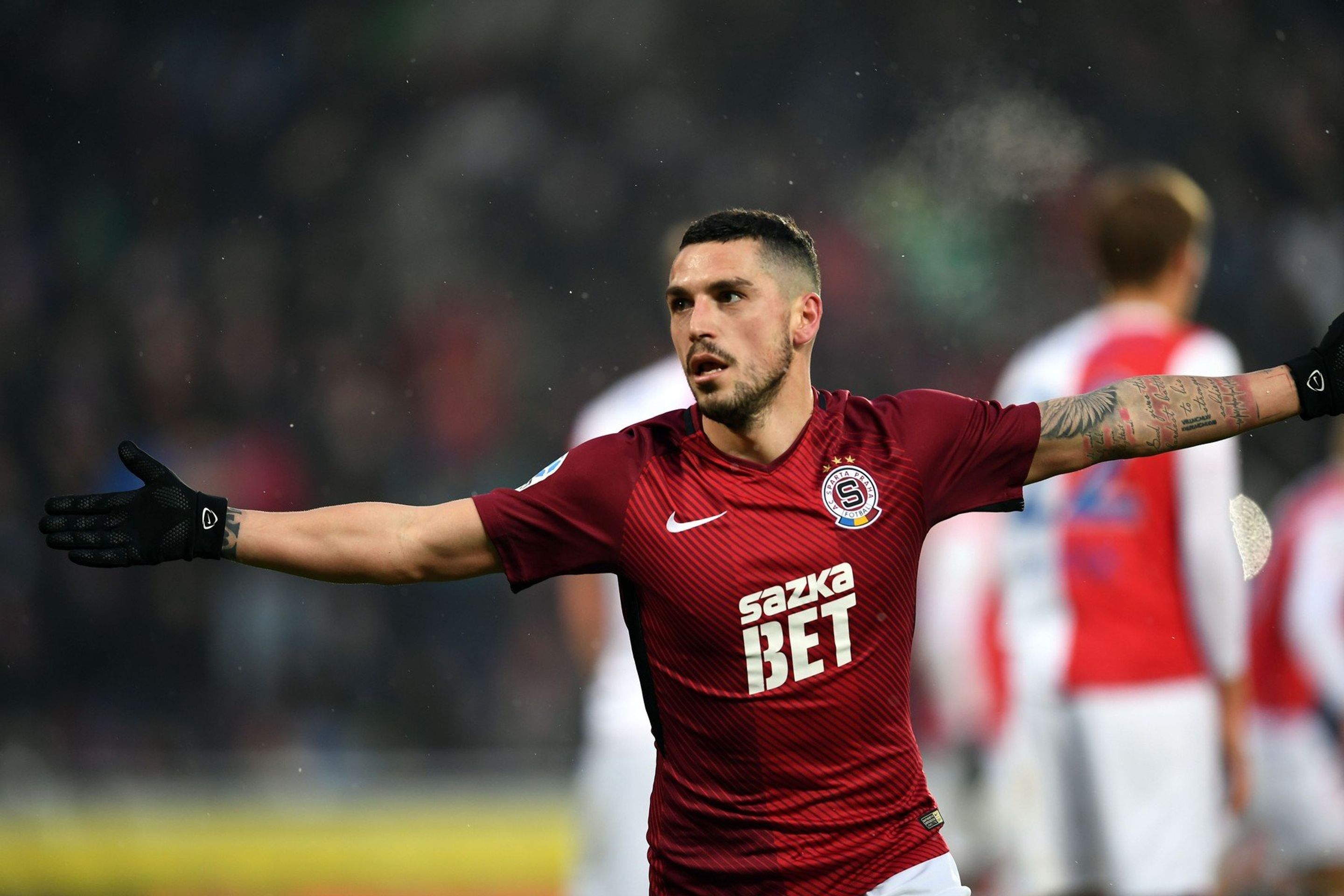 Nicolae Stanciu - GALERIE: Fotbalové derby Sparta - Slavia (2/5)