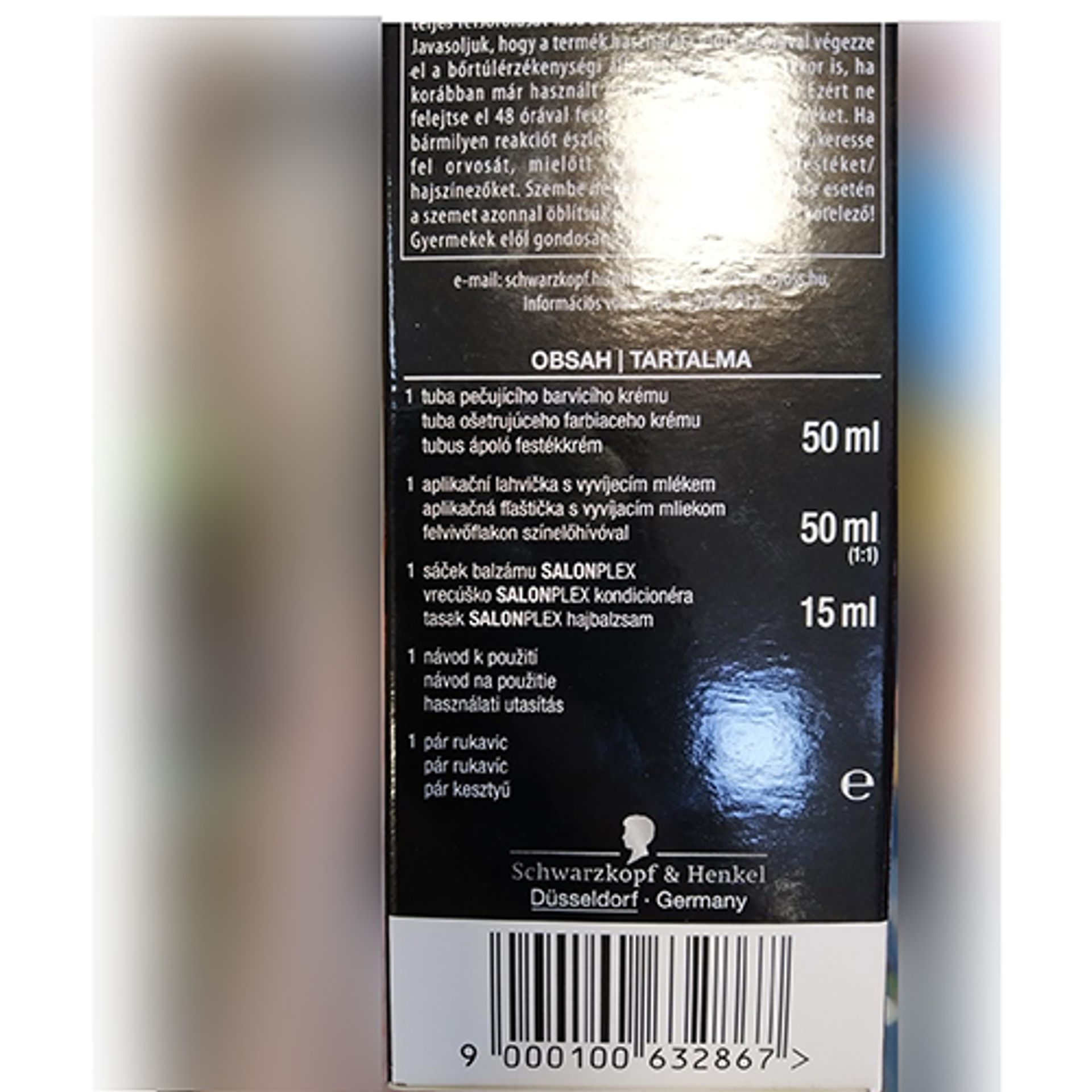 Syoss, Professional Performance, Sanoplex Professional anti-damage care, 0207590336 (2) - Nebezpečná kosmetika (29/32)