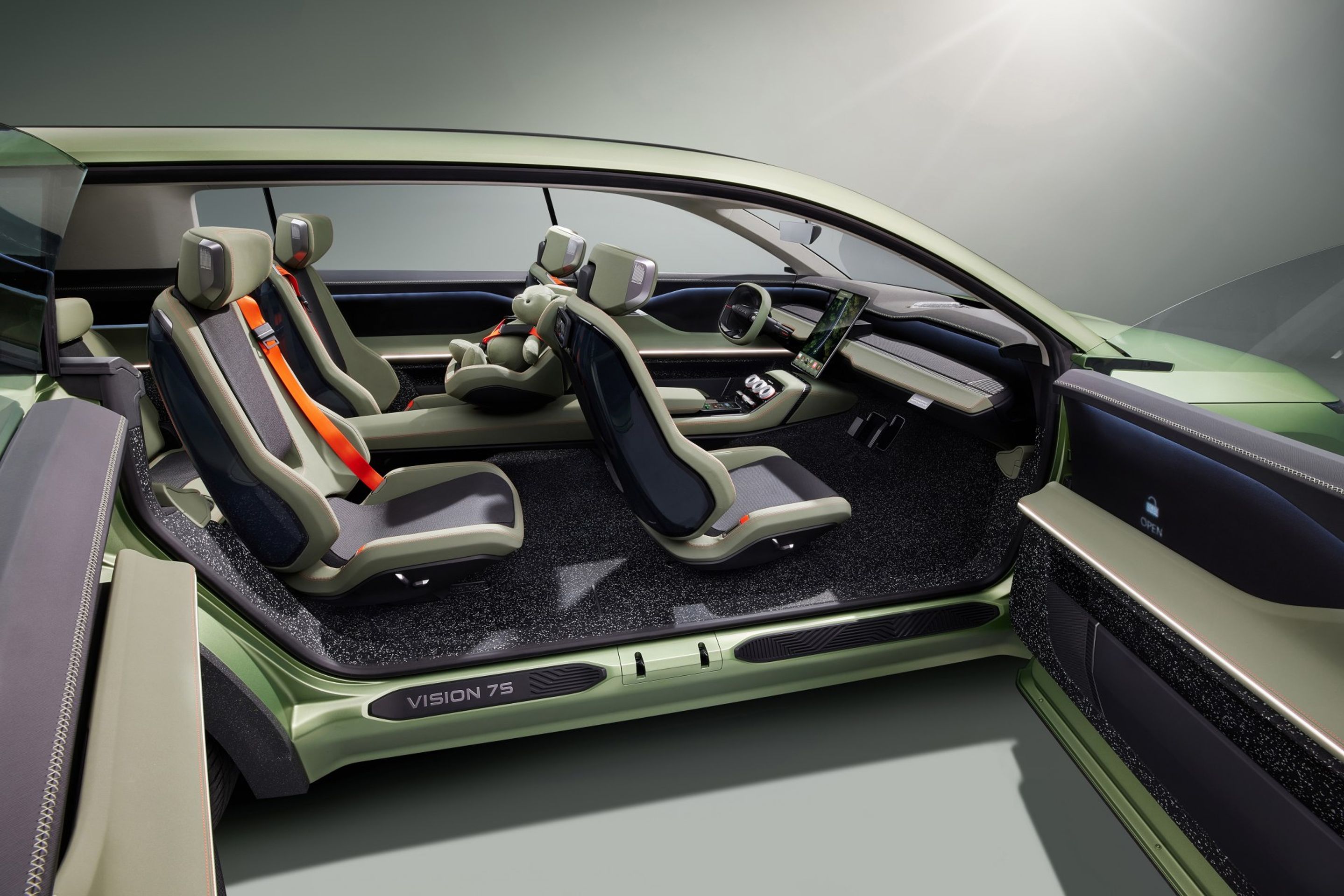 Studie Škoda Vision 7S - Nová Škoda Vision 7S do detailů (2/15)
