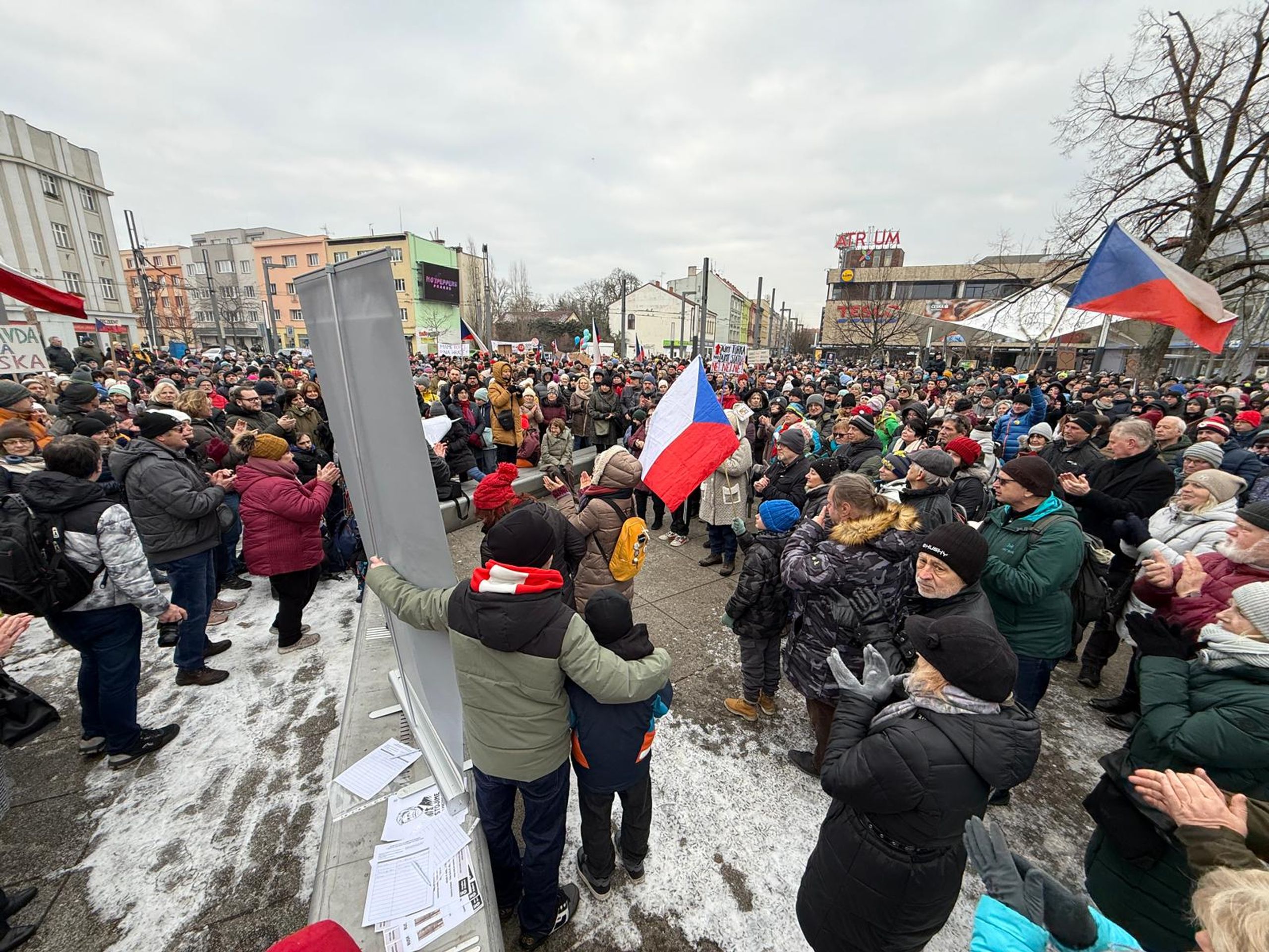 Demonstrace - Milion chvilek – 1. 2. 2026 (4/5)