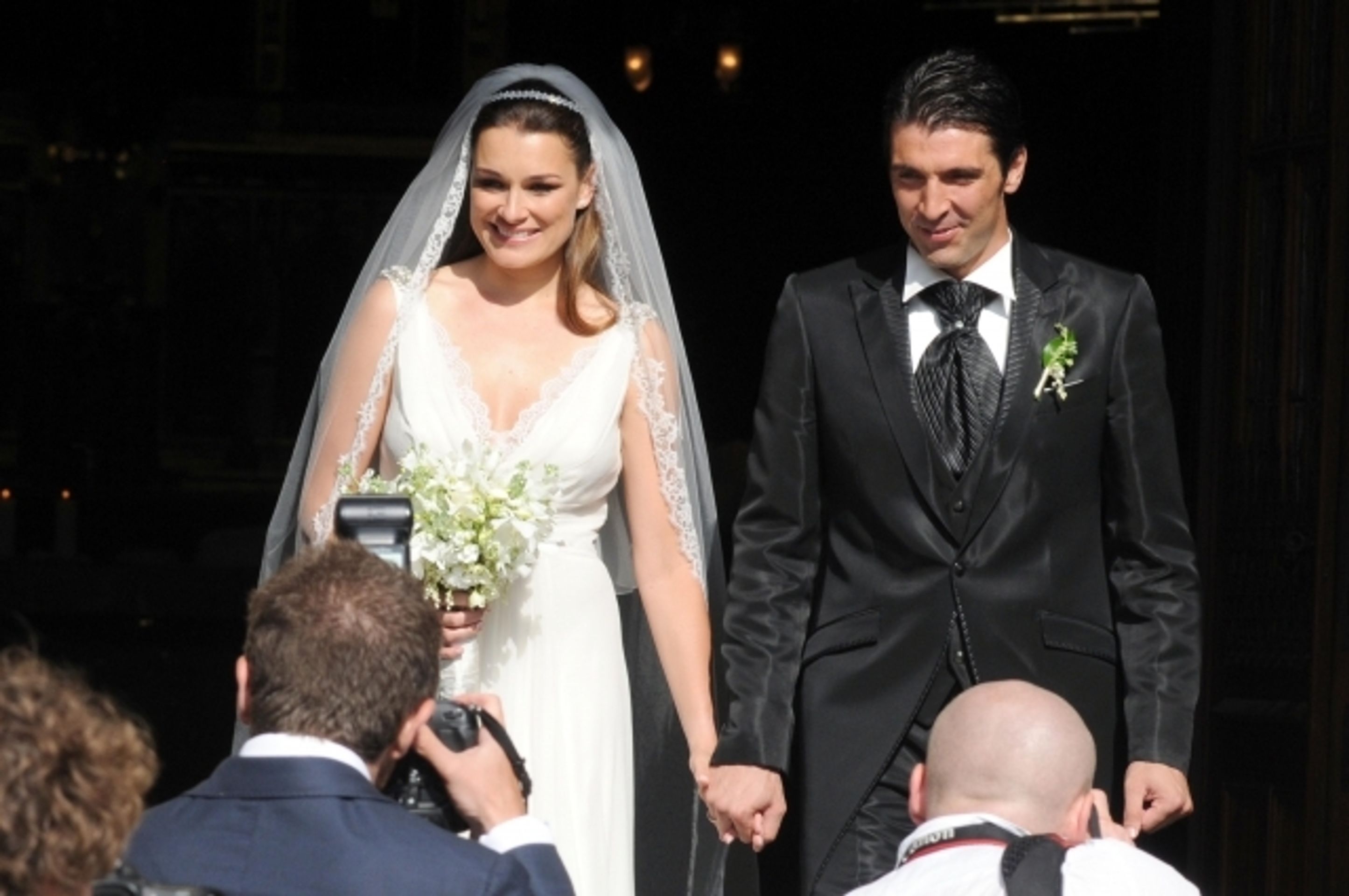 Gianluigi Buffon, Alena Šeredová a jejich synové - 1 - GALERIE: Gianluigi Buffon a Alena Šeredová (6/13)
