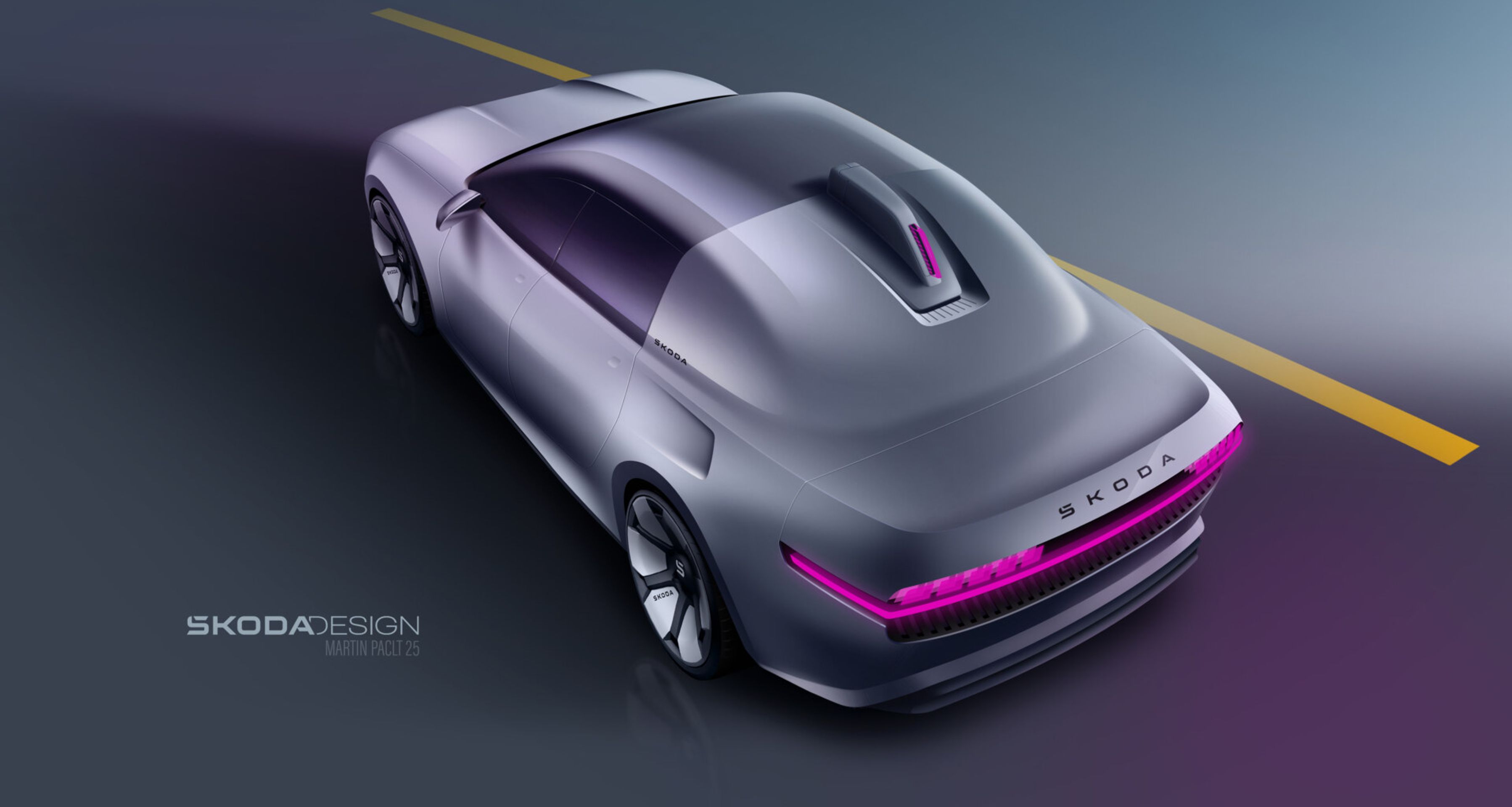 Designér Martin Paclt vytvořil moderní interpretaci legendární Škody 100 - Designér Martin Paclt vytvořil moderní interpretaci legendární Škody 100 (6/9)