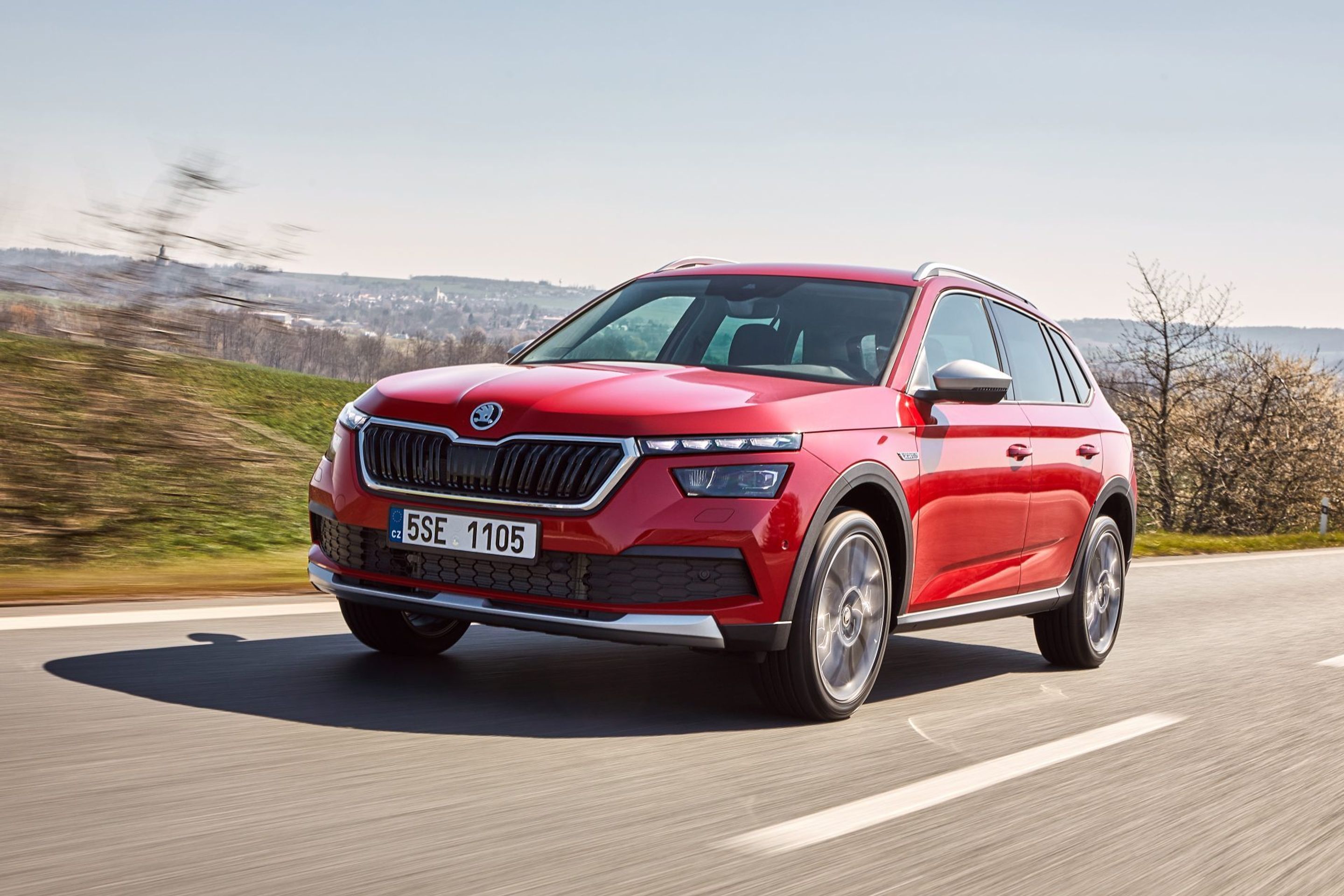 Škoda Kamiq Scoutline - 37 - Fotogalerie: Škodovka ukázala Kamiq v 'chalupářské' verzi Scoutline (1/19)