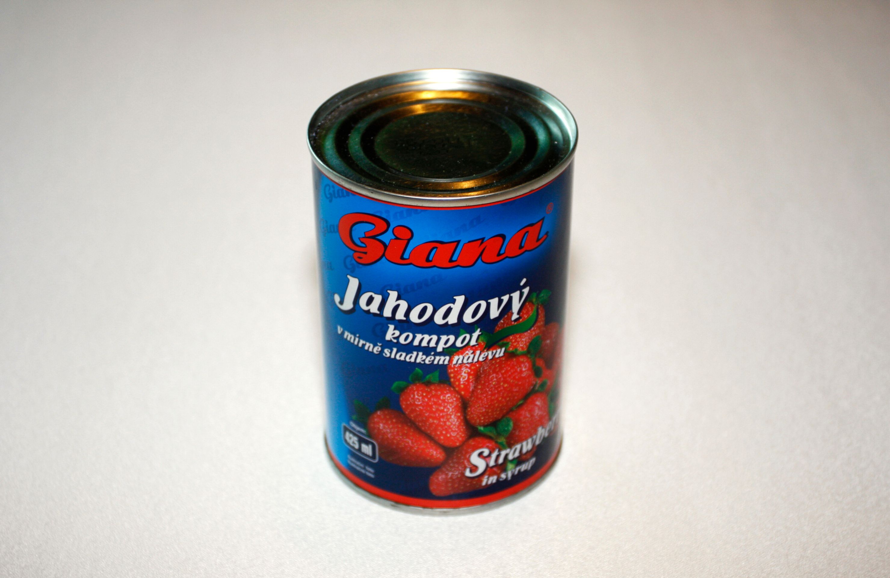 Test - jahodové kompoty - Giana - GALERIE: Velký test jahodových kompotů (4/7)