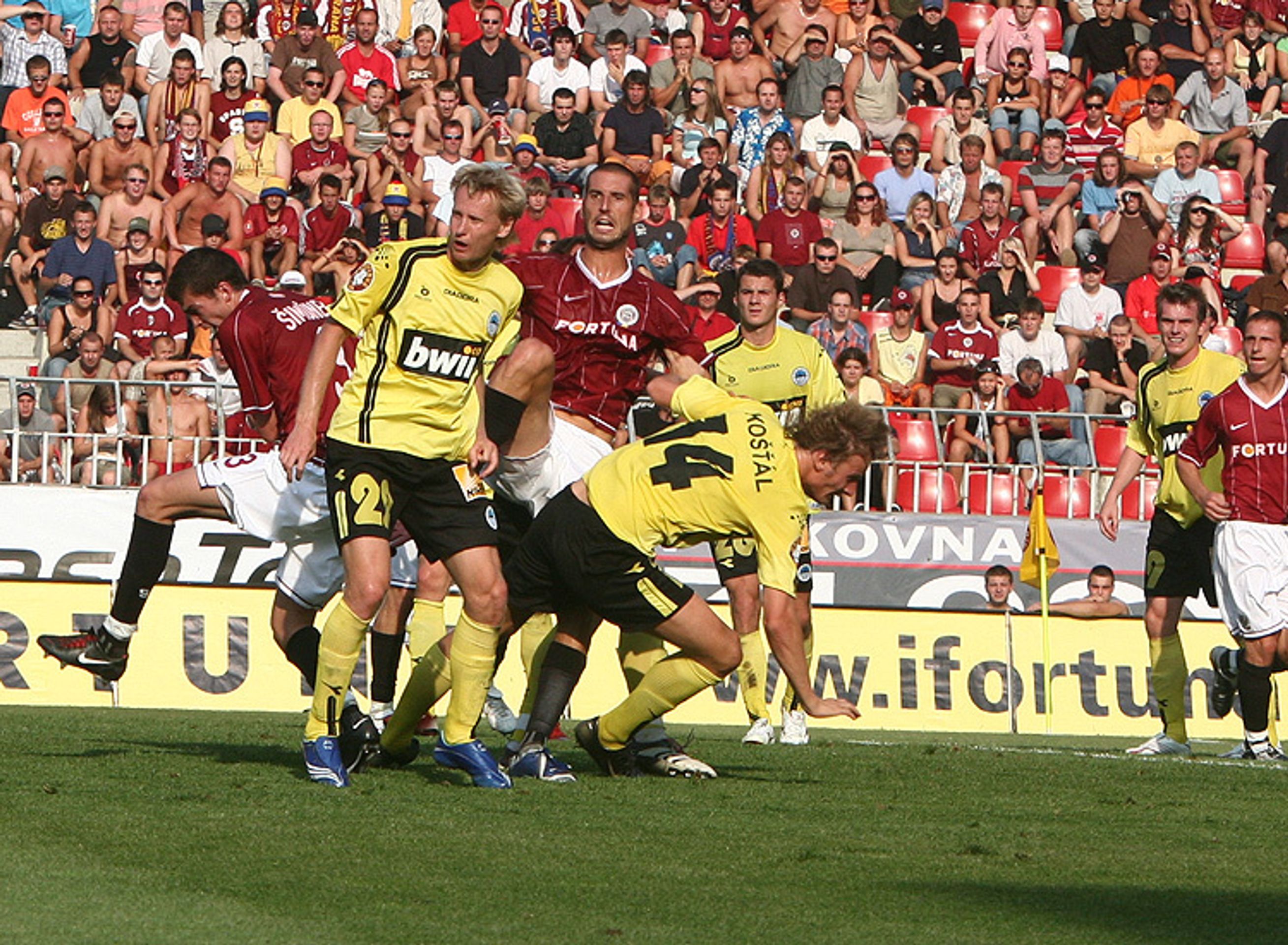 AC Sparta Praha - FC Slovan Liberec - Sparta ve šlágru úvodního kola přehrála Liberec (3/9)