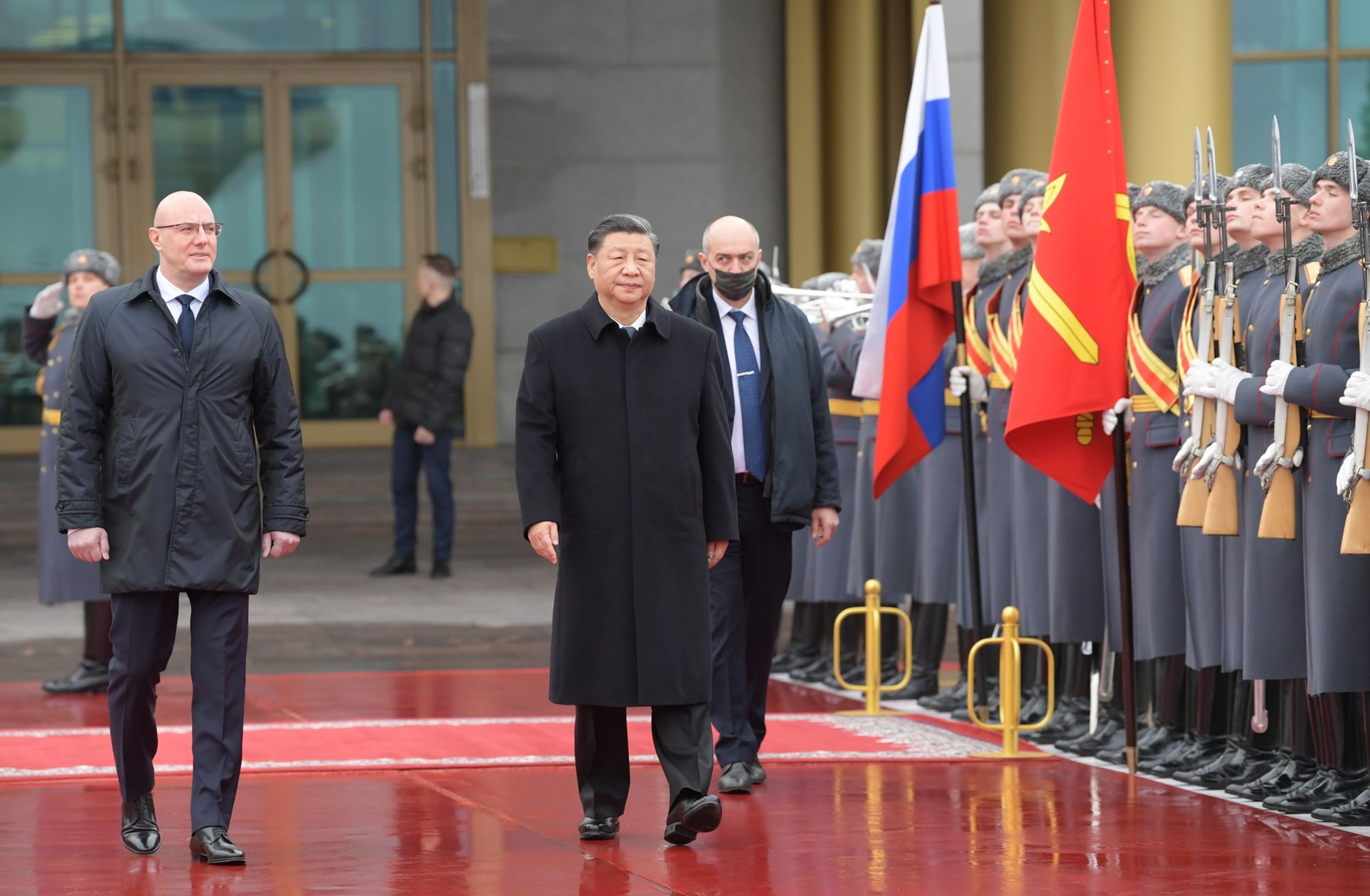 Čínský prezident Si Ťin-pching odlétá z Ruska (2) - Prezident Si Ťin-pching navštívil Moskvu (1/11)