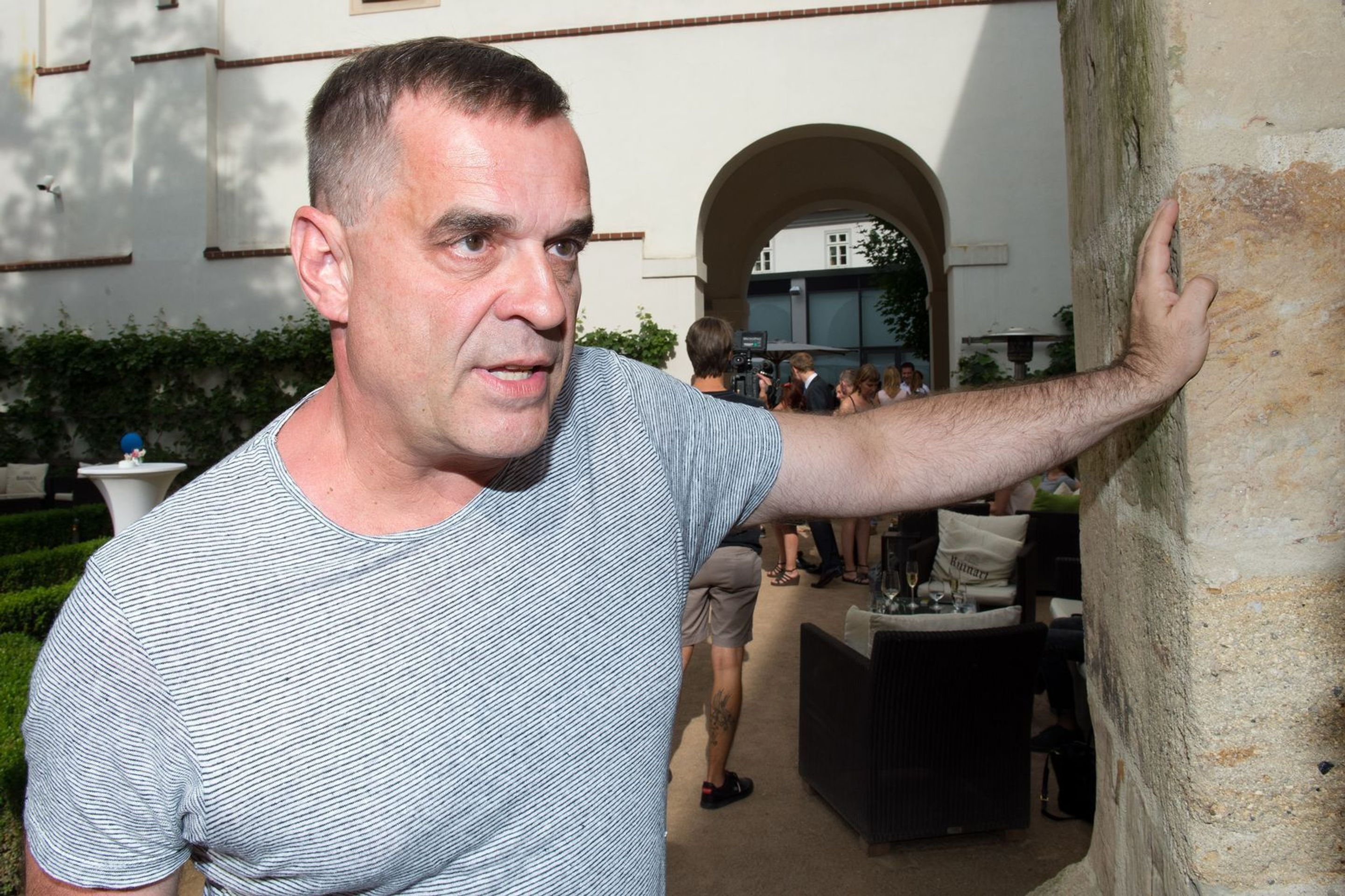 Účastníci zábavného pořadu Tvoje tvář má známý hlas na tiskovce Novy - Miroslav Etzler - GALERIE: Účastníci zábavného pořadu Tvoje tvář má známý hlas na tiskovce Novy (13/21)