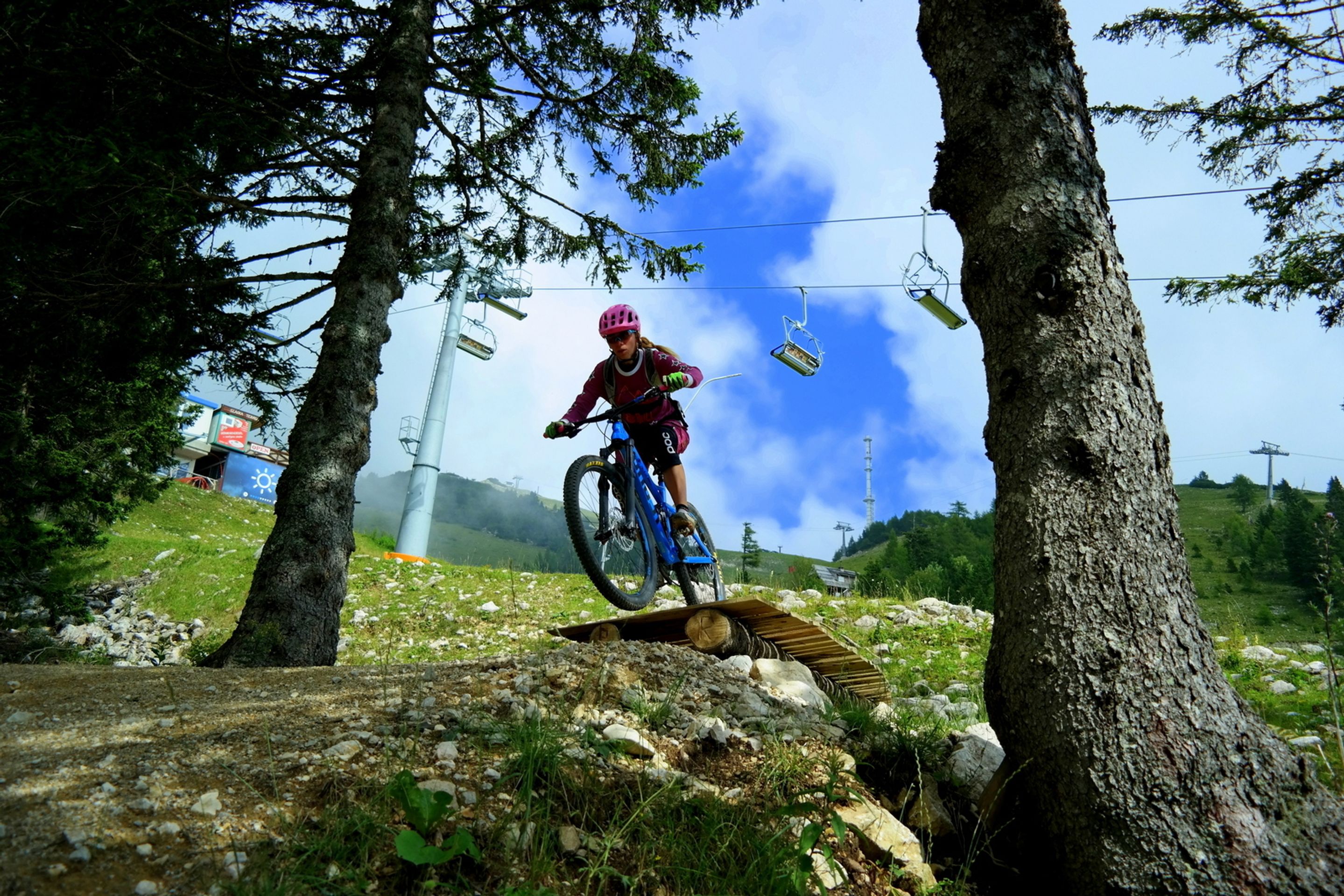 Středisko Krvavec - Slovinsko - 24 - GALERIE: Slovinský Krvavec - Bike (3/8)