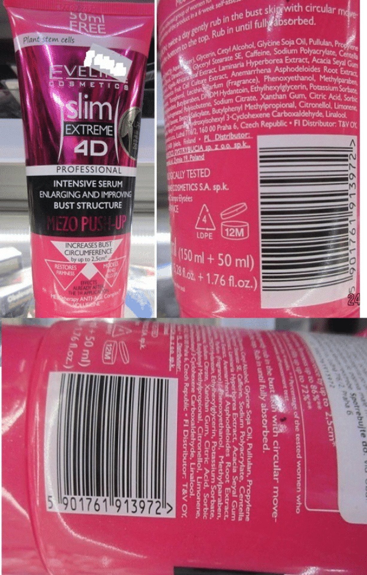 Nebezpečné sérum na poprsí Eveline - Nebezpečná kosmetika, před kterou varují hygienici (3/3)