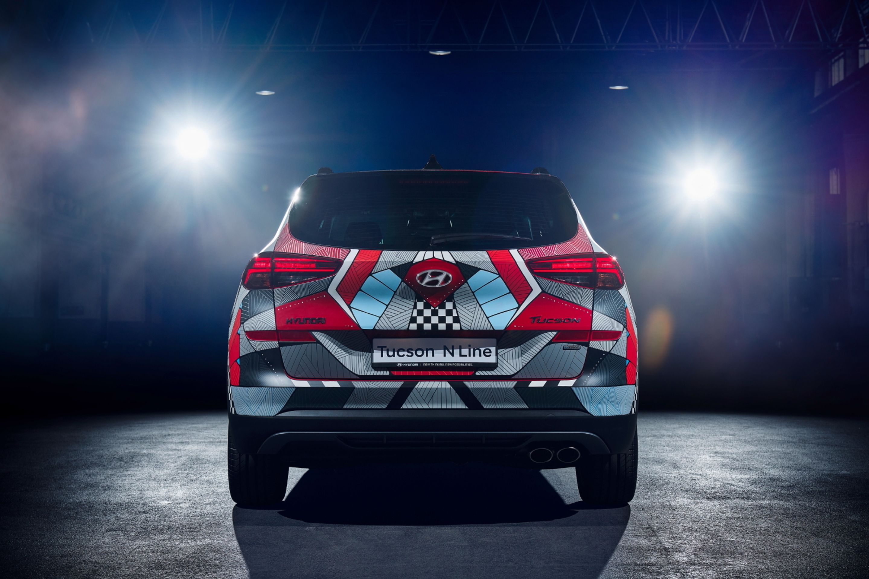 Hyundai Tucson N Line - 12 - Fotogalerie: Tucson N Line jako umělecké dílo (4/12)