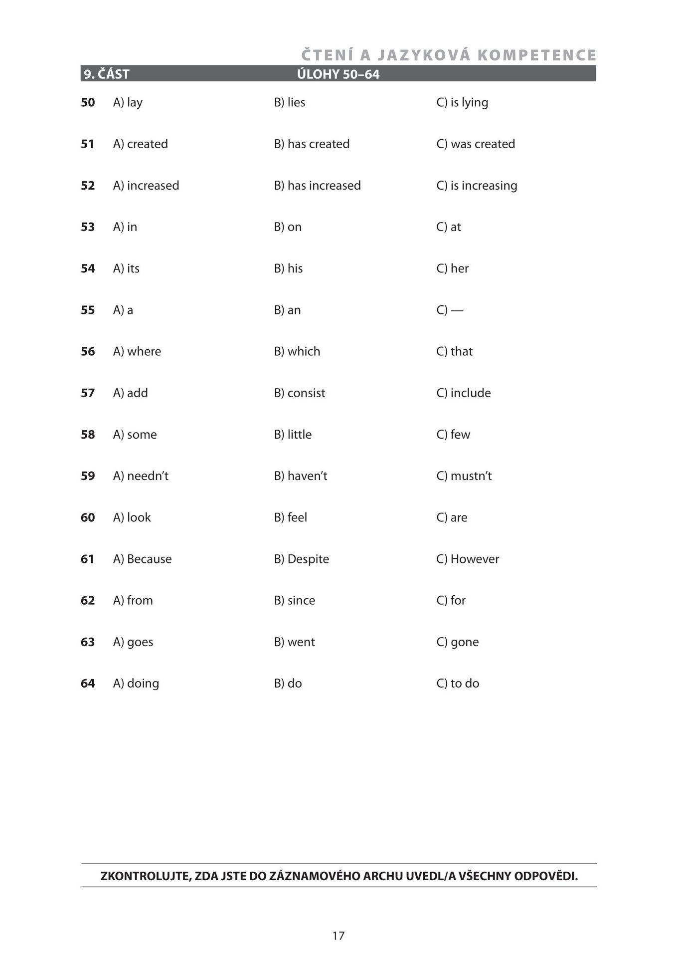 maturita-anglictina-jaro-2023-test-17 - Maturita z anglického jazyka 2023 (16/16)