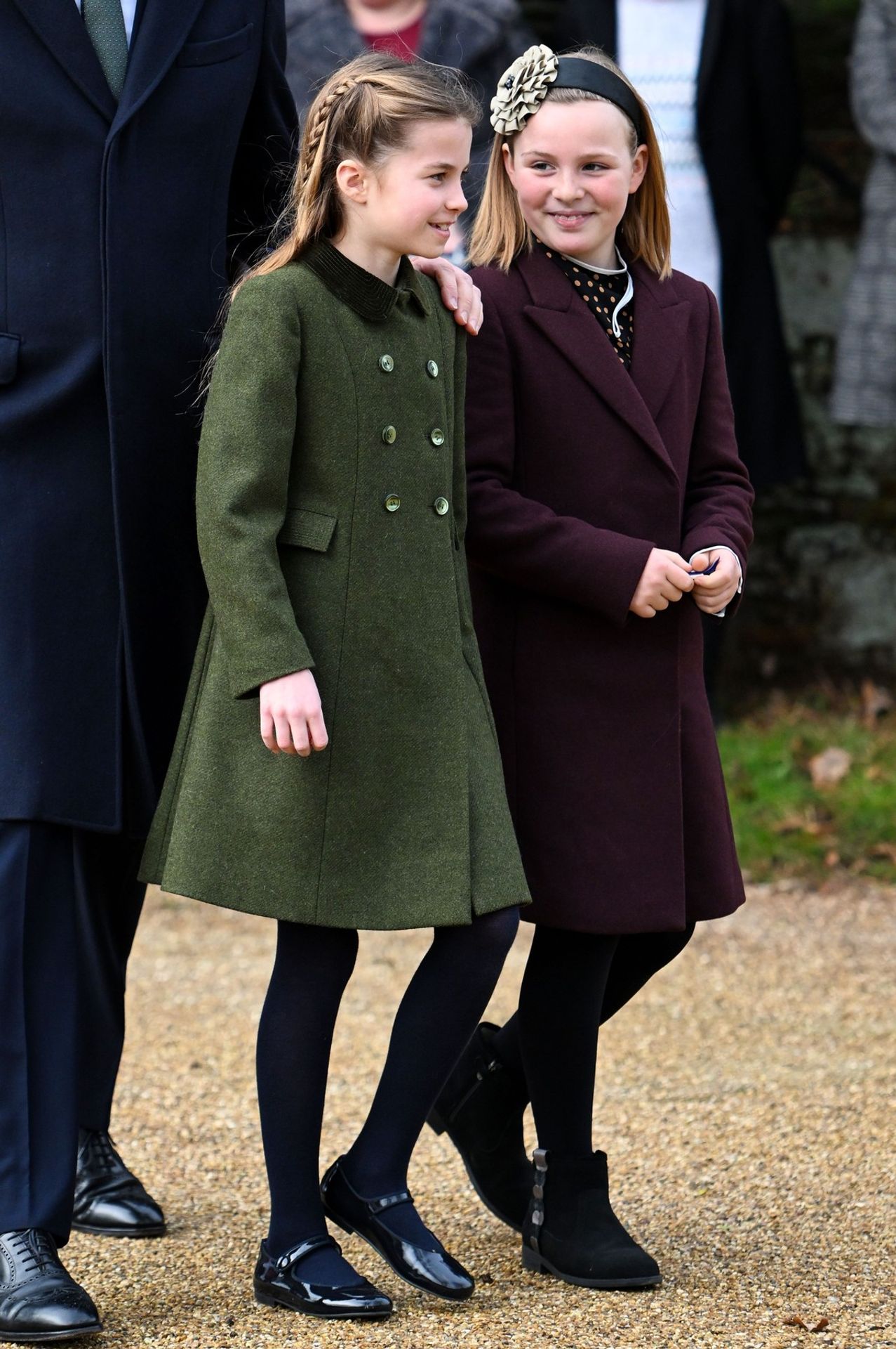 Princezna Charlotte a Mia v Sandringham Estate - Královská rodina v Sandringham Estate (2/5)
