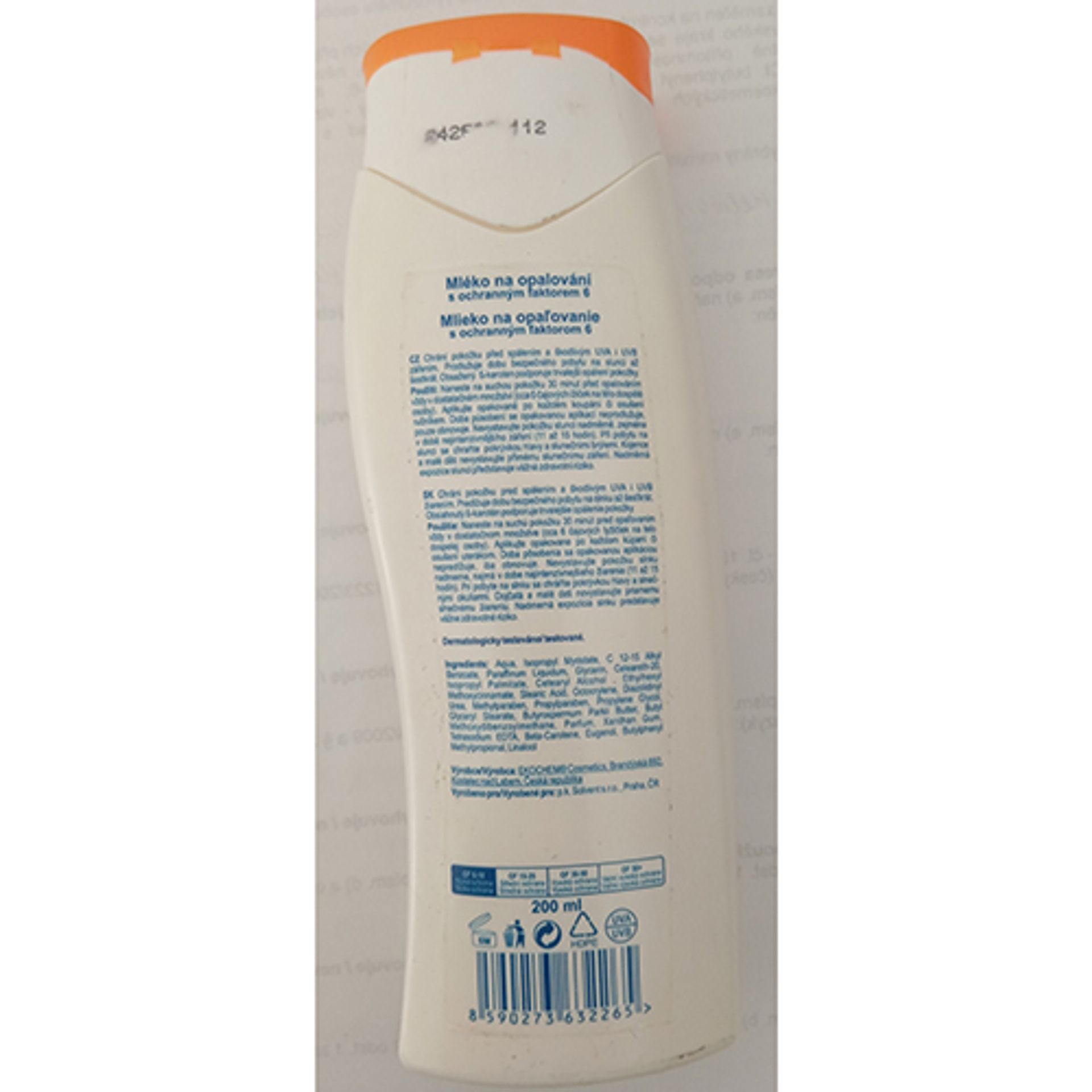 Závadný Helios Herb Sunscreen milk - Závadná kosmetika značky Helios Herb (12/13)