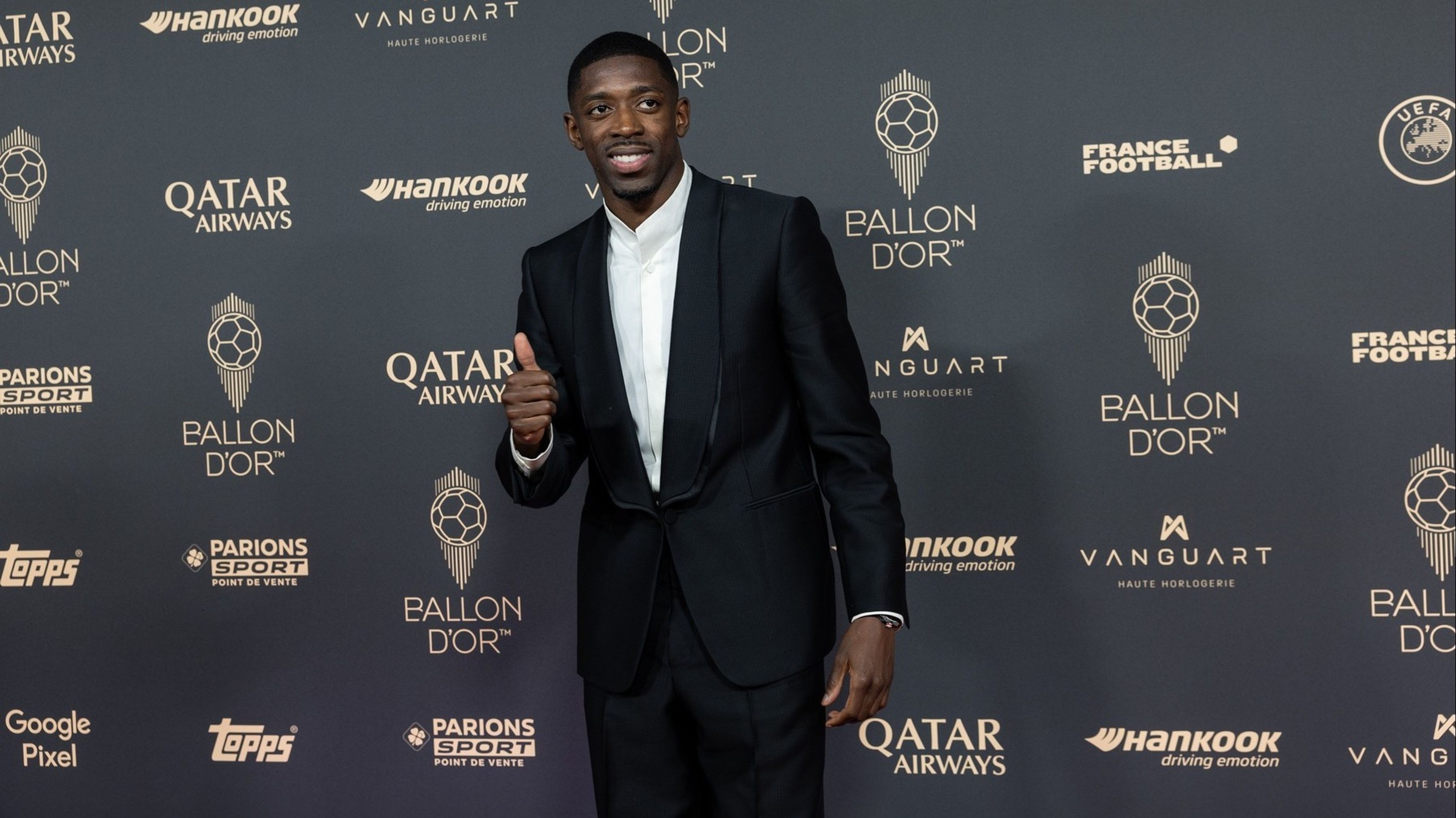 Vítěz Zlatého míče Ousmane Dembélé (cropped) - Fotbalisté a fotbalistky na Zlatém míči (9/11)