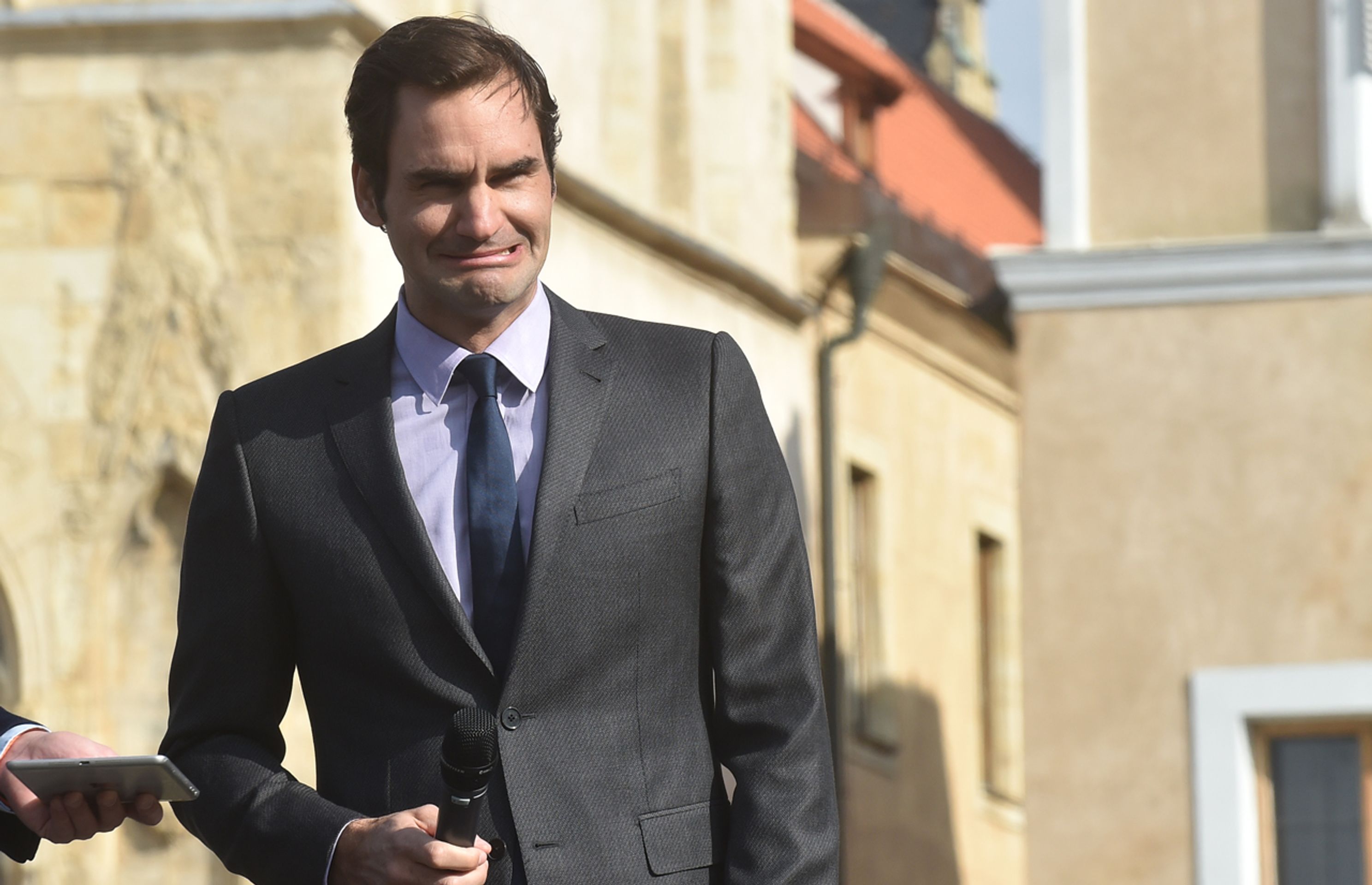 Roger Federer v Praze - 11 - GALERIE: Tenista Roger Federer přijel do Prahy (1/11)