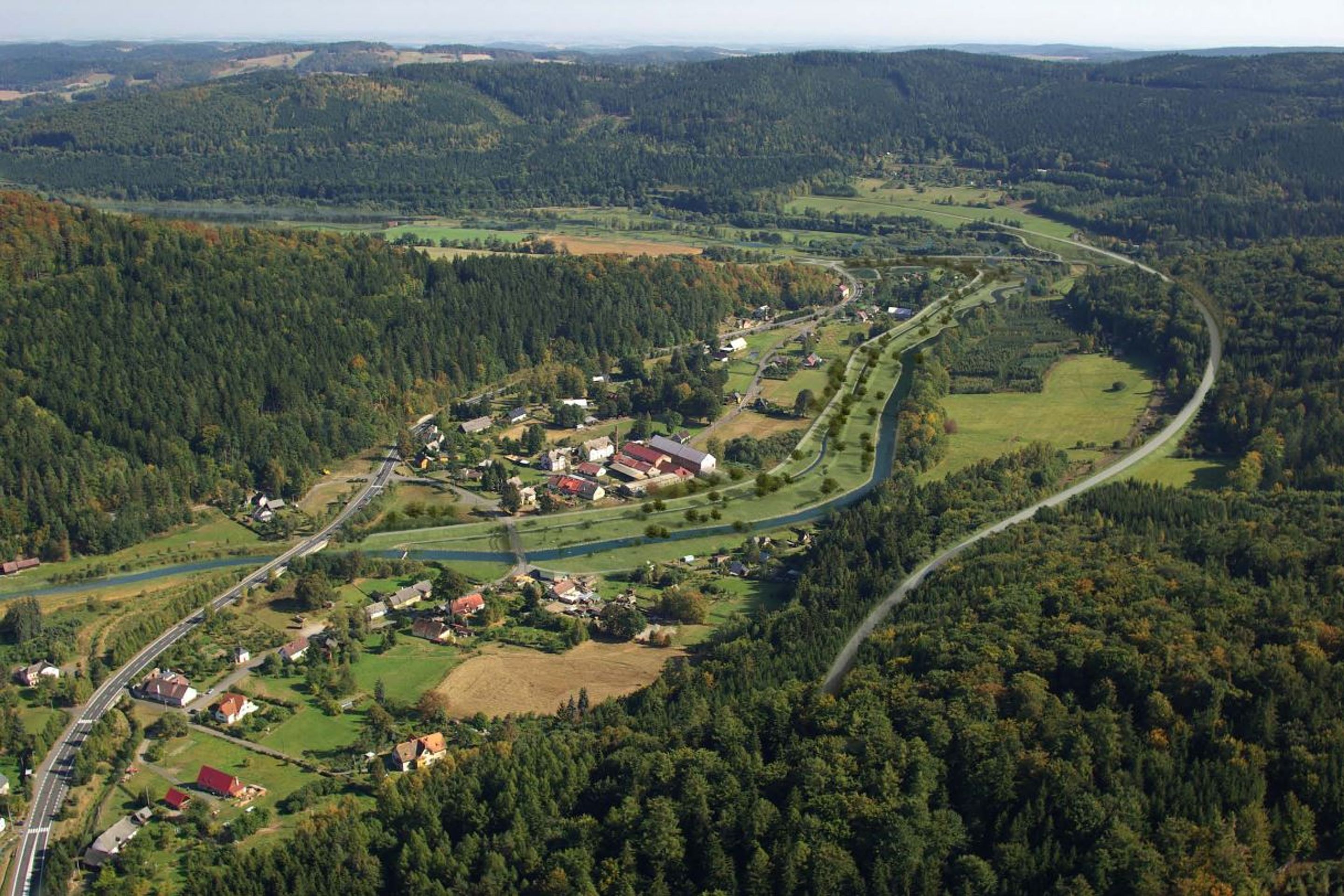 Nové Heřminovy - Vzualizace přehrady Nové Heřminovy (5/9)
