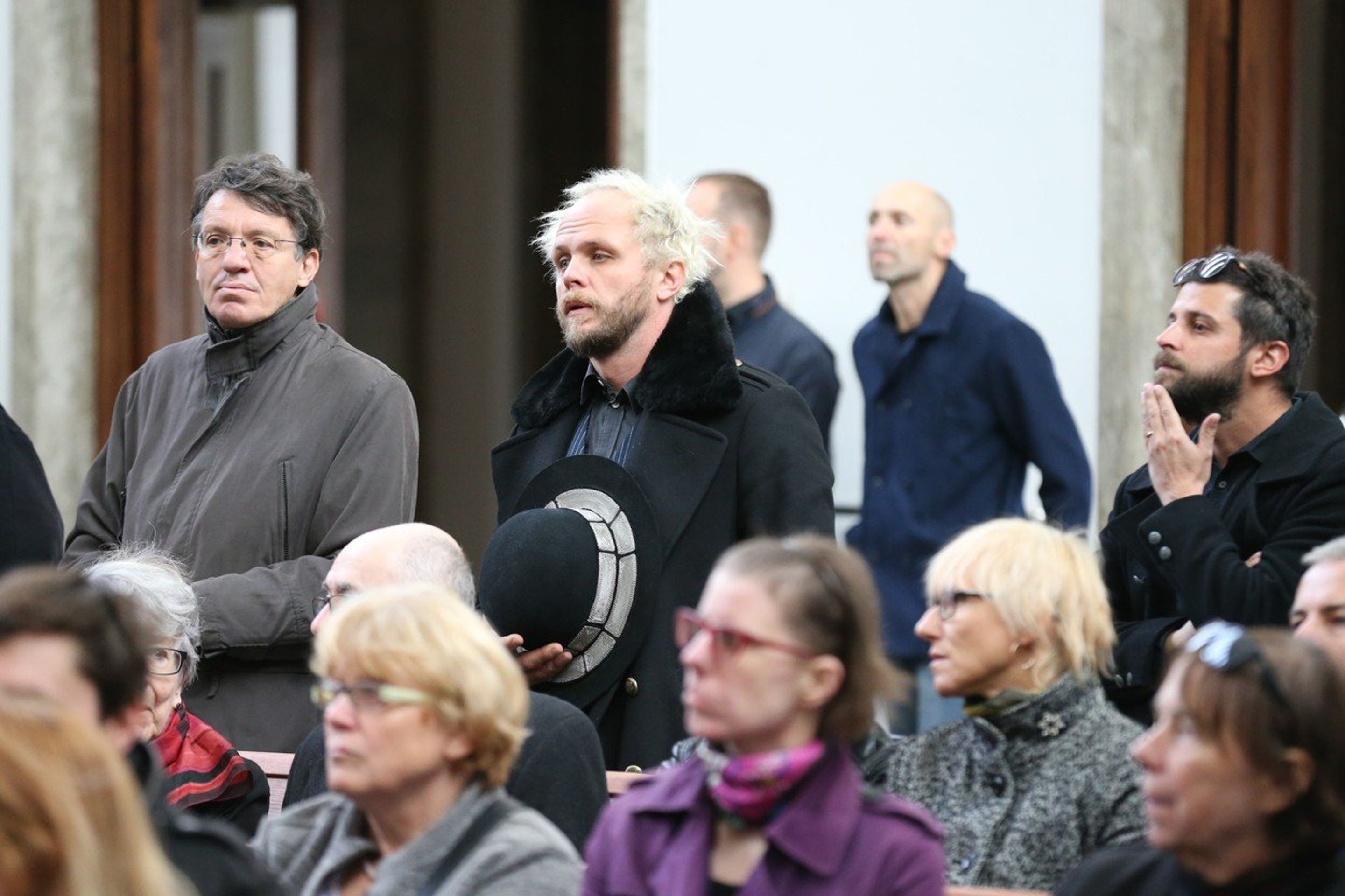 Poslední rozloučení s hercem Juliem Neumannem - Rostislav Novák ml. - GALERIE: Poslední rozloučení s hercem Juliem Neumannem (6/9)