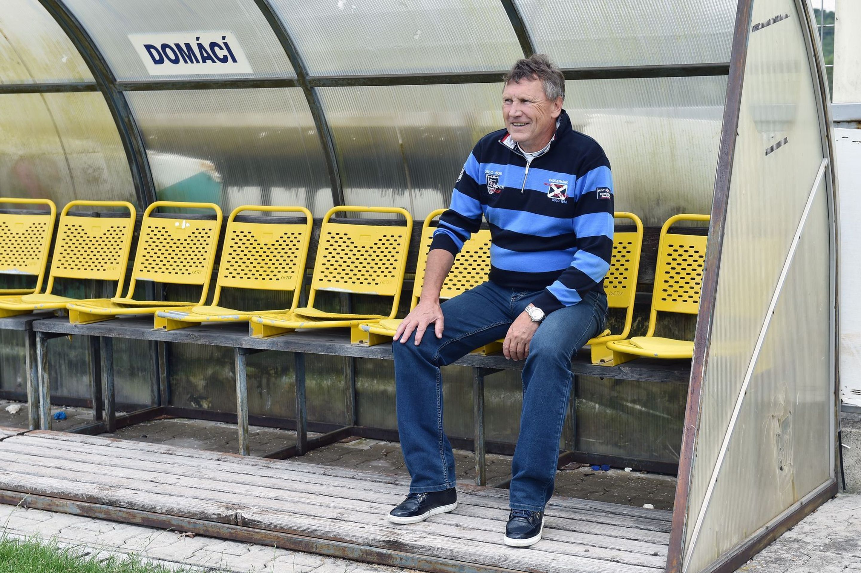 Miroslav Beránek v Blšanech - GALERIE: Fotbalový stadion Blšany (22/26)