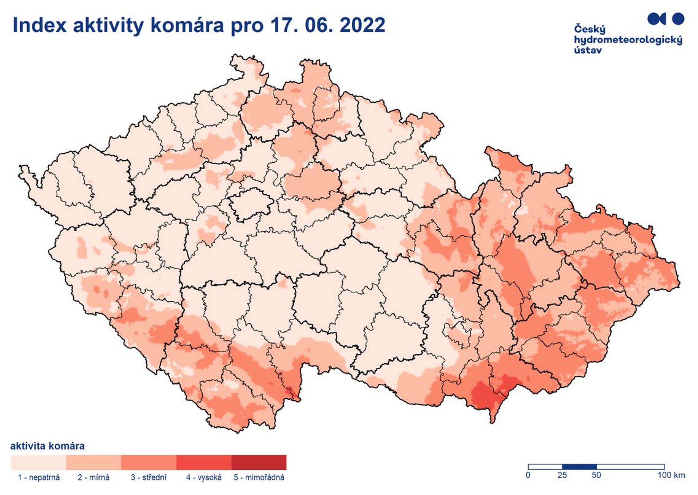 Aktivita komárů - Aktivita komárů (2/3)
