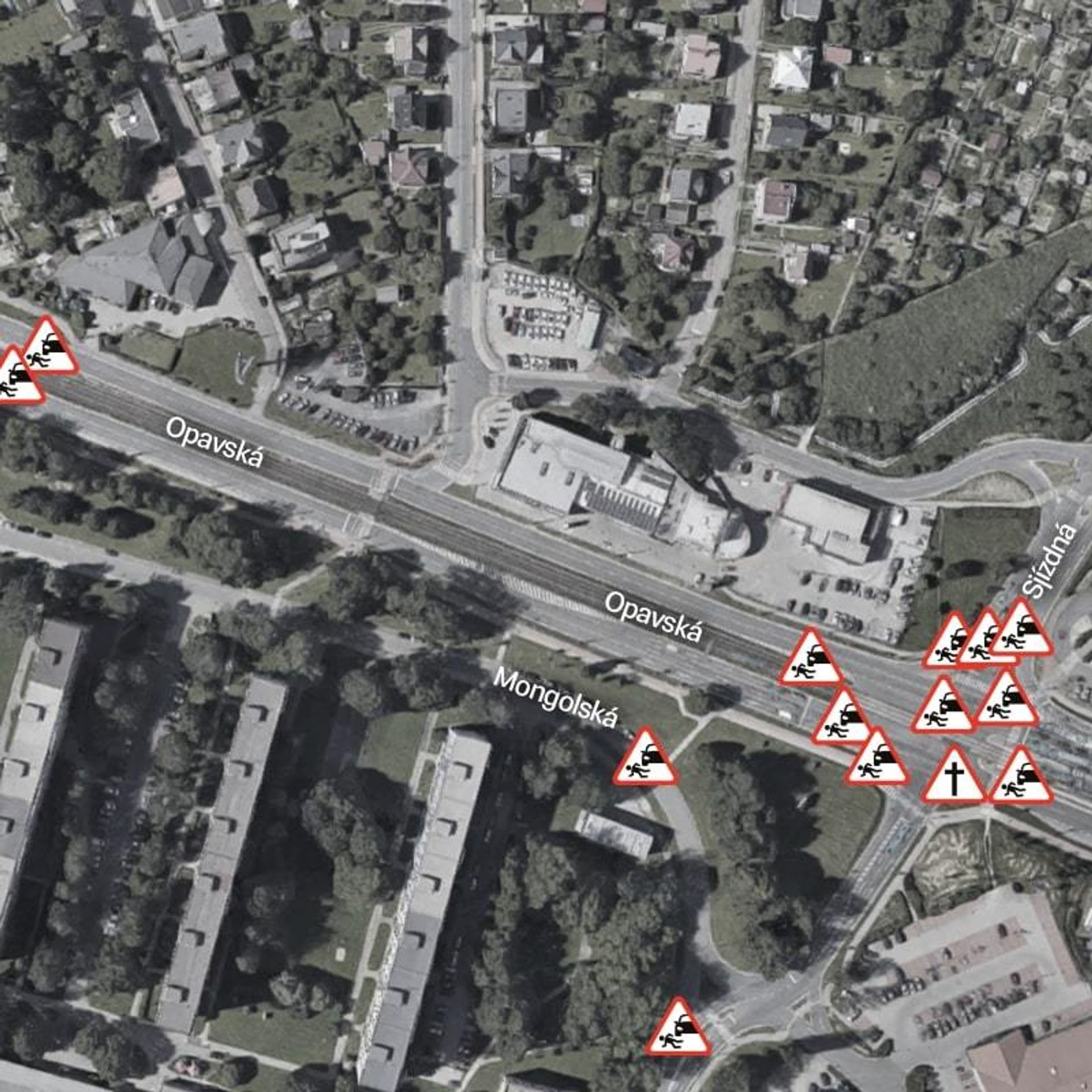 Nebezpečné křižovatky Ostrava - 4 - GALERIE: Nebezpečné křižovatky v Ostravě (2/5)