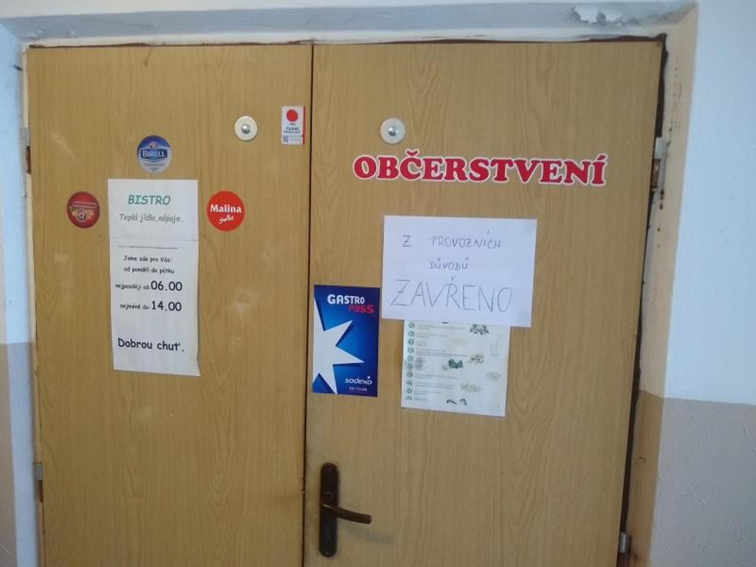 Uzavřená provozovna Bistro - Provozovny uzavřené v letošním roce (196/256)
