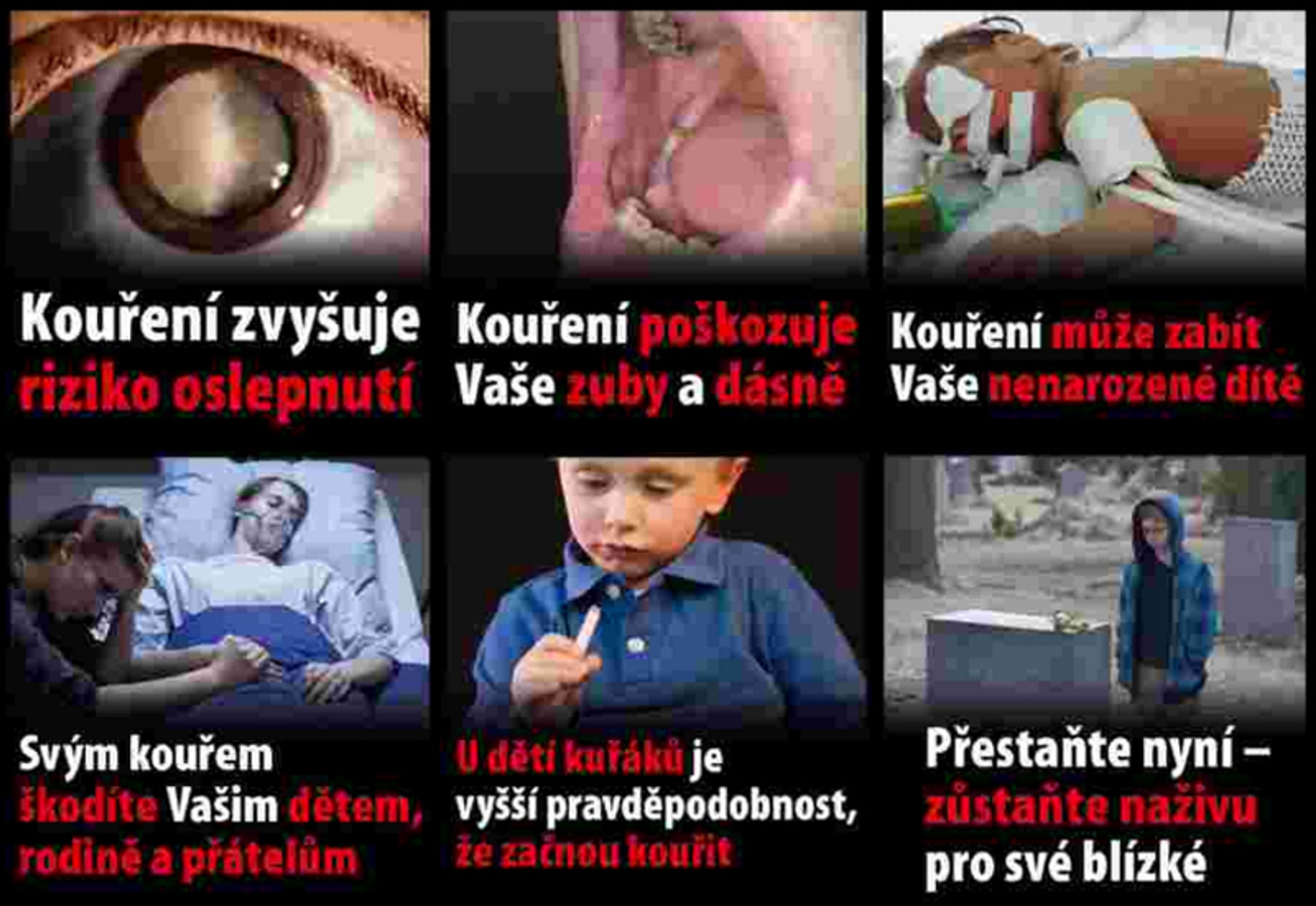 Nová varování na cigaretách - 6 - GALERIE: Nová varování na cigaretách (6/7)